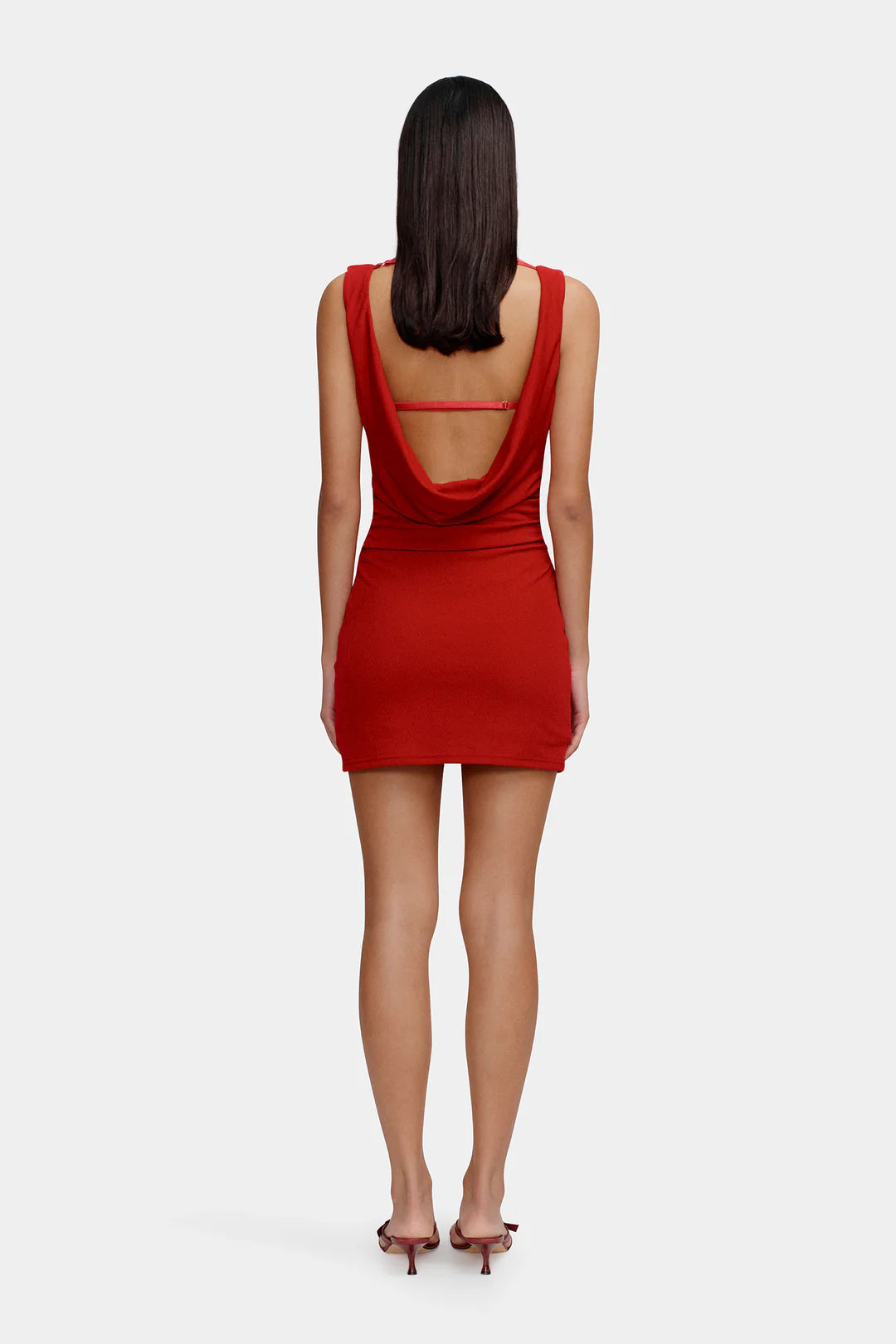 Marion Mini Dress - Ruby