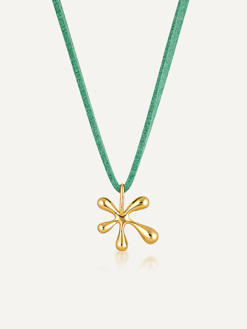 MATHILDE NECKLACE - EMERALD