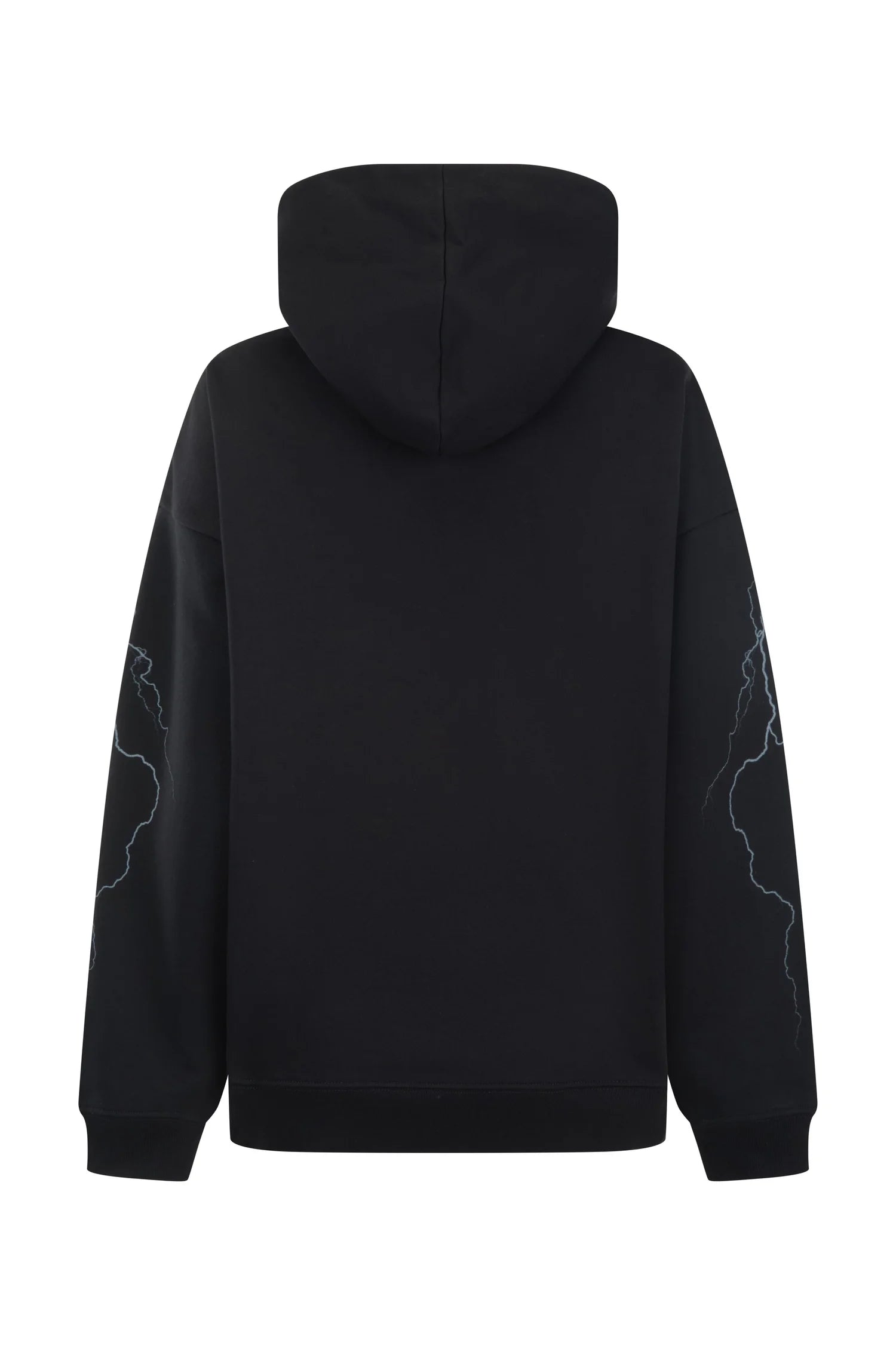 METALLIC DIVER OVERSIZED HOODY