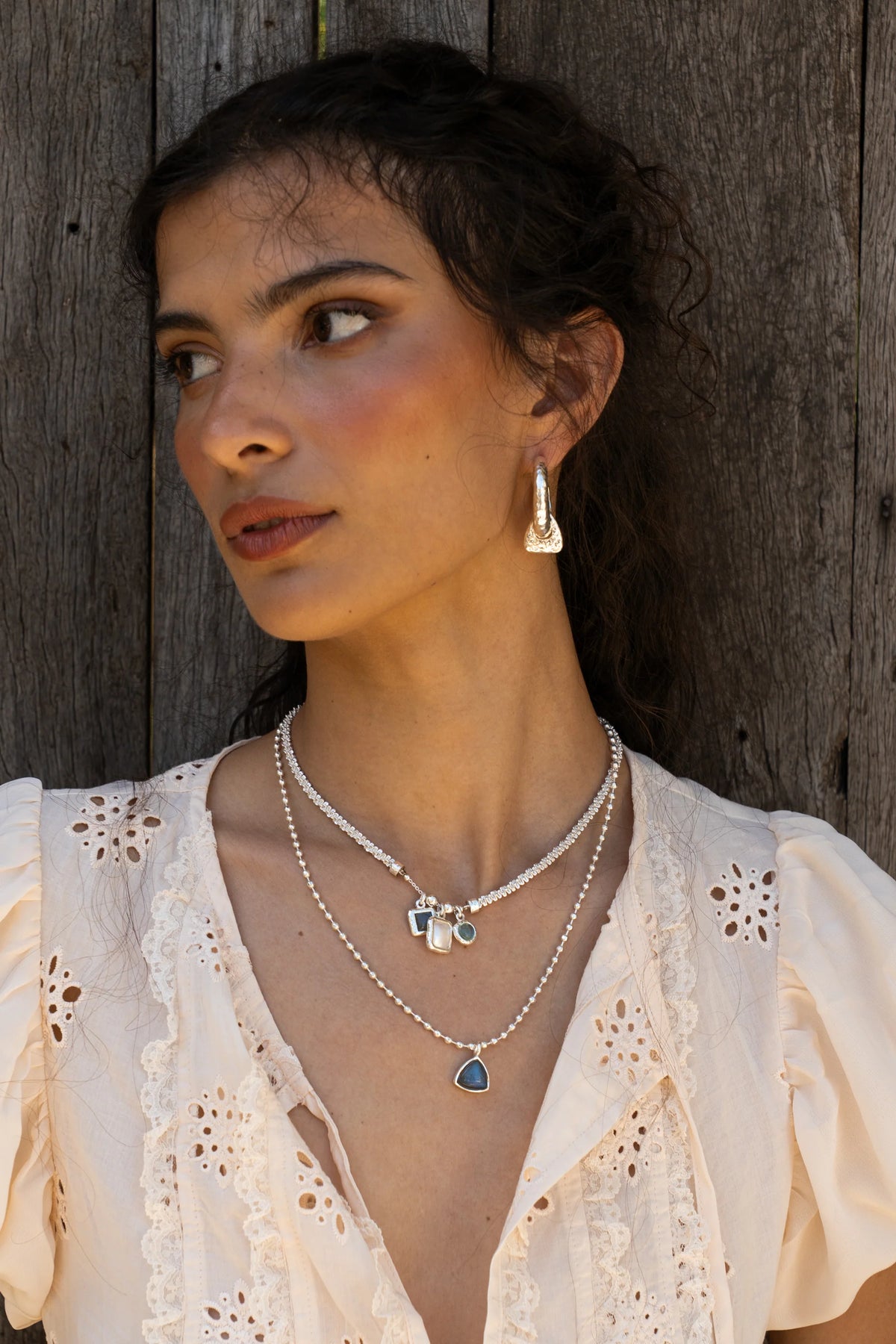 Artemis Earrings - Silver