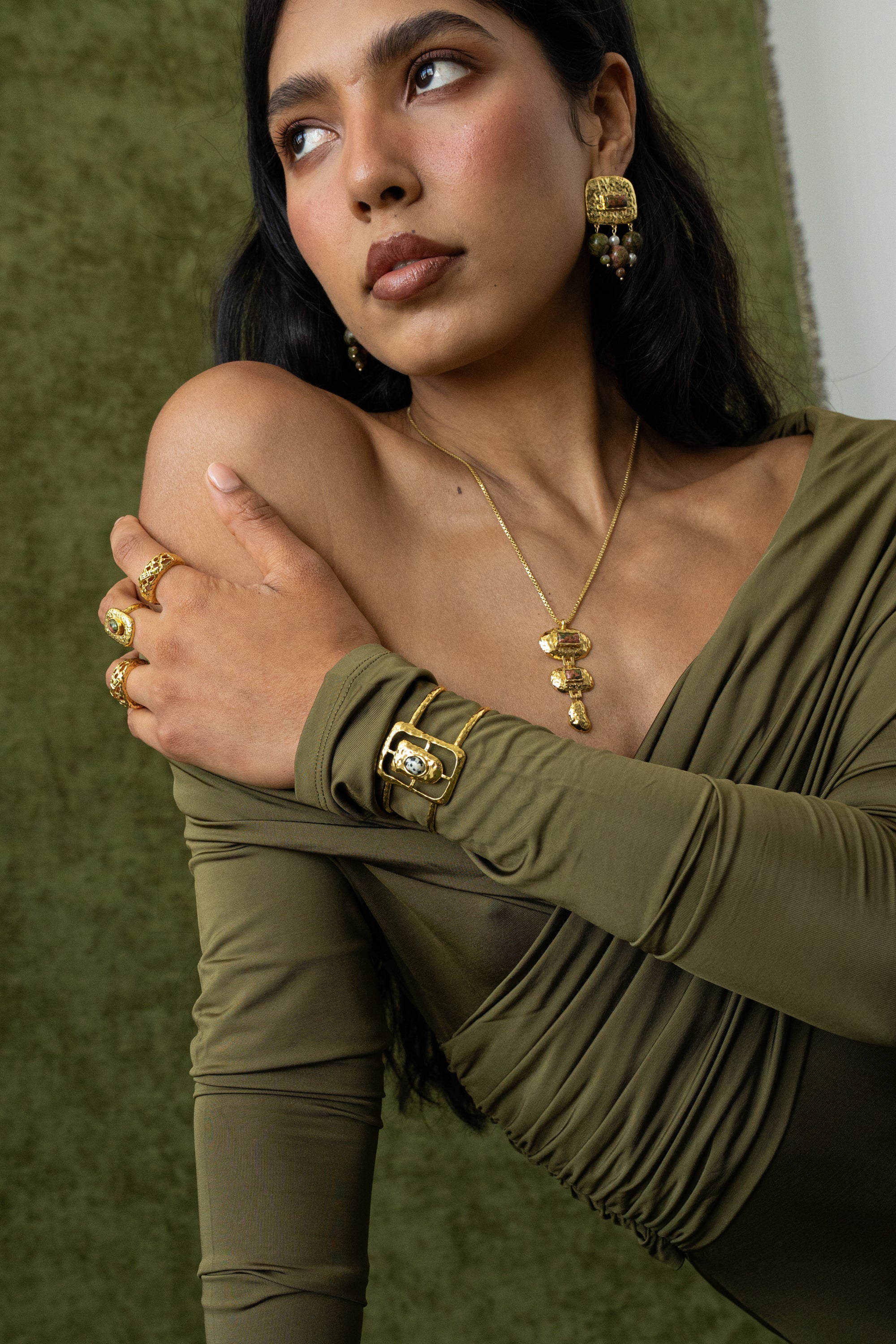 Astrid Cuff - Gold