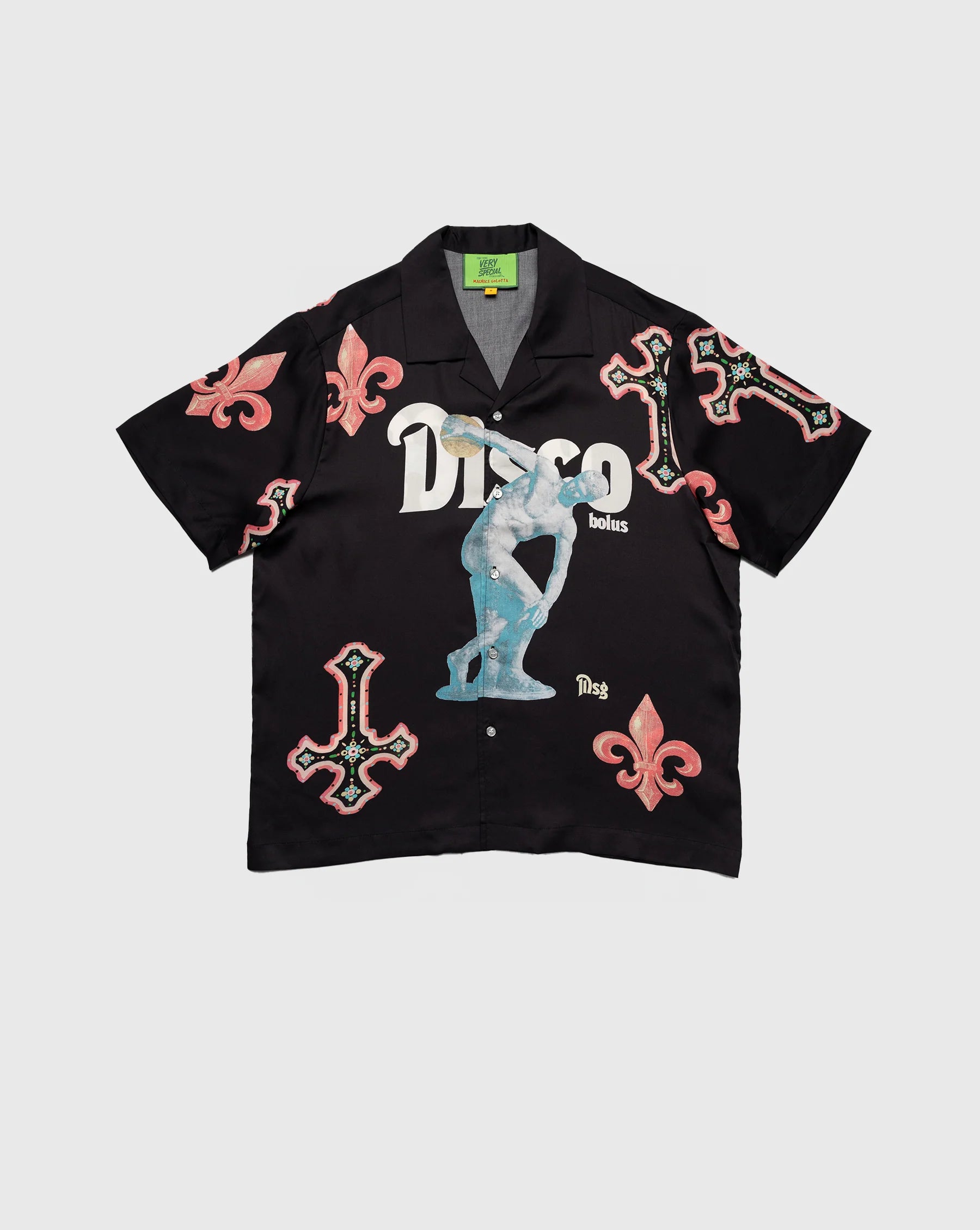 Black "Disco" Resort Shirt