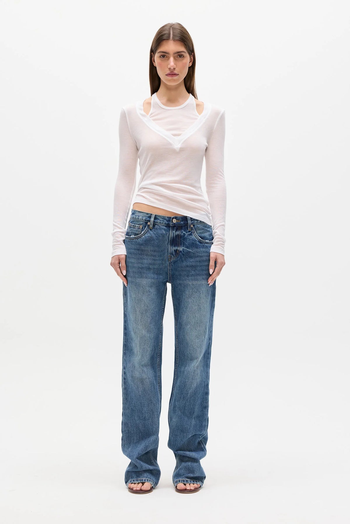 Maelis top - white