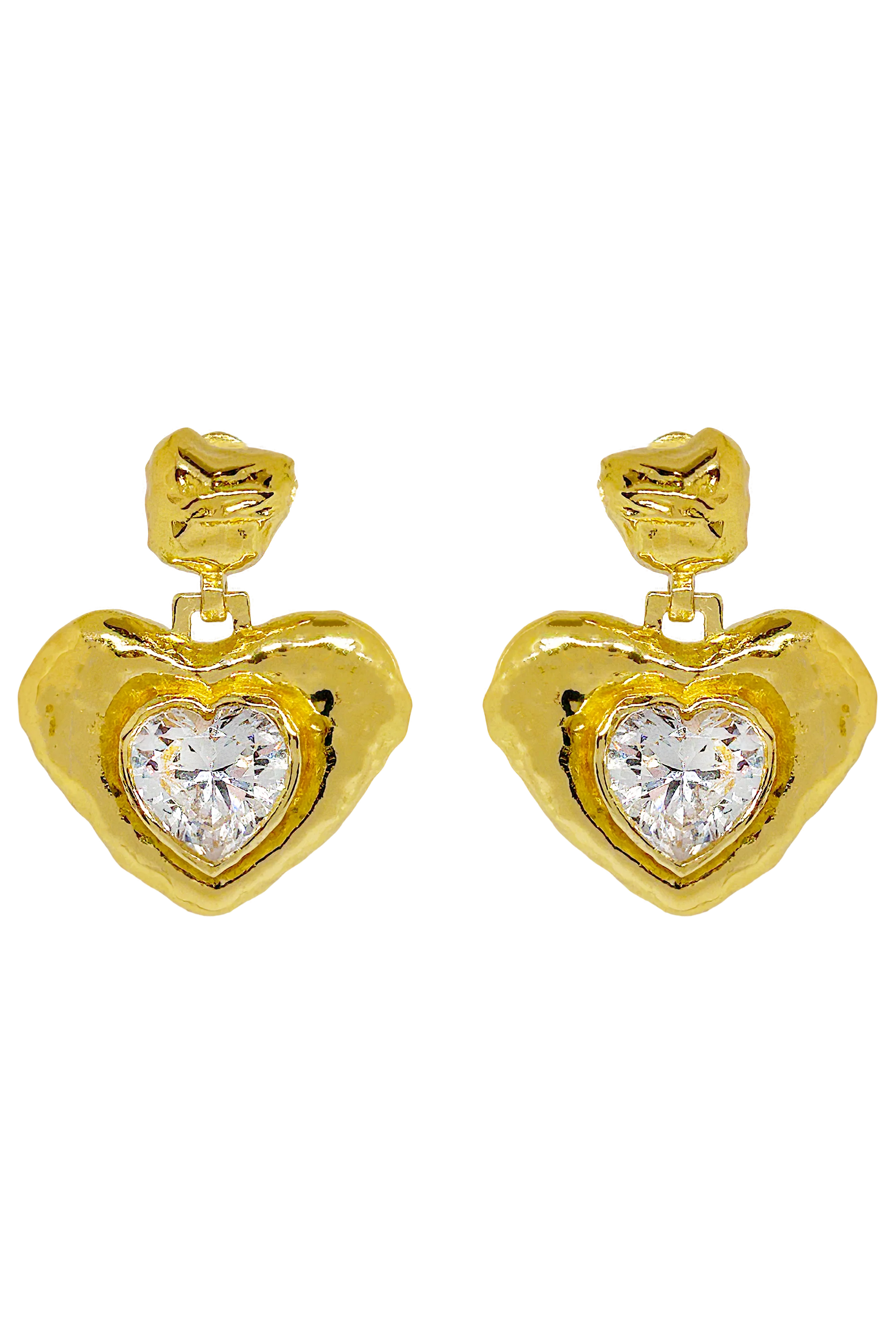 SURI Earrings - White CZ