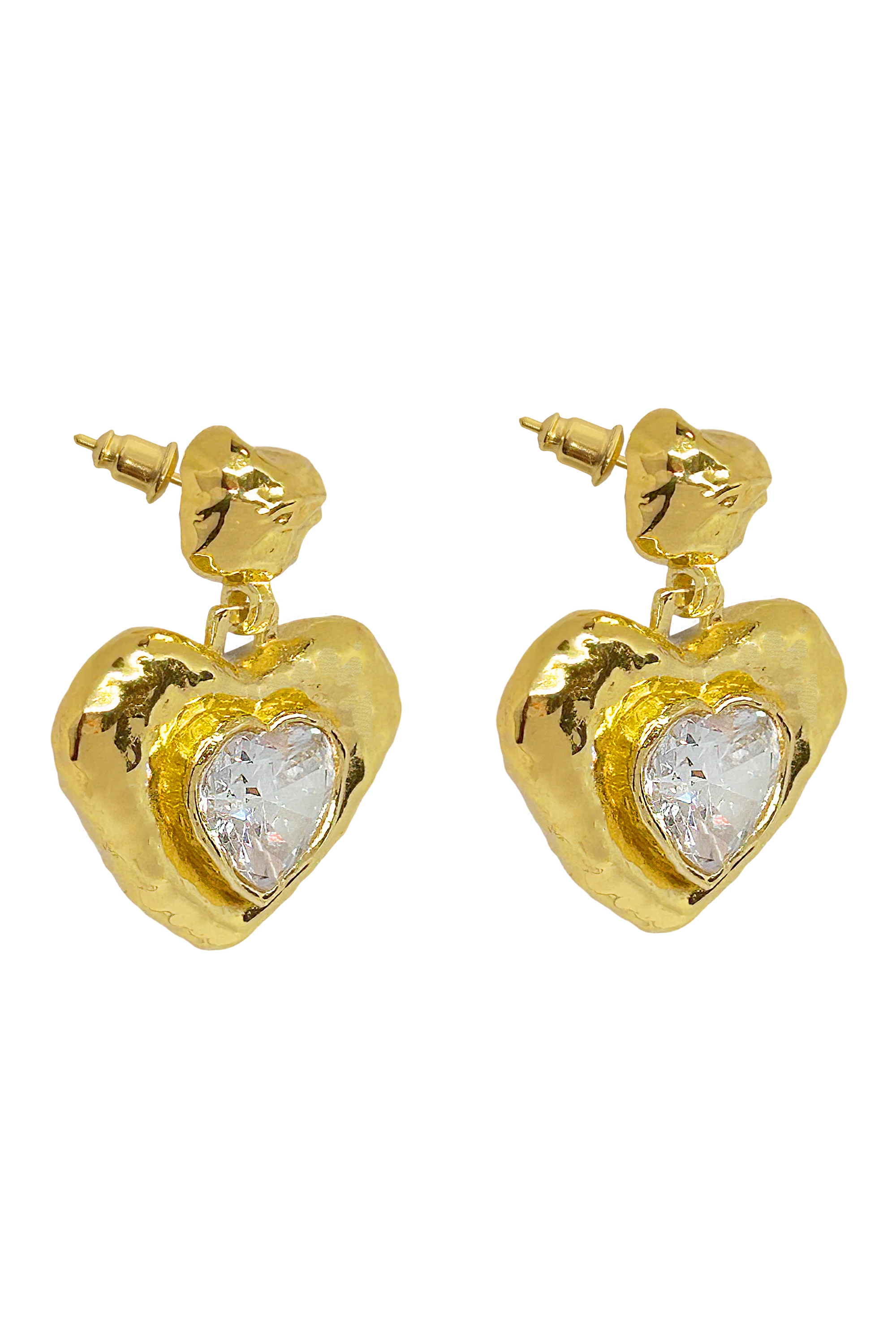 SURI Earrings - White CZ