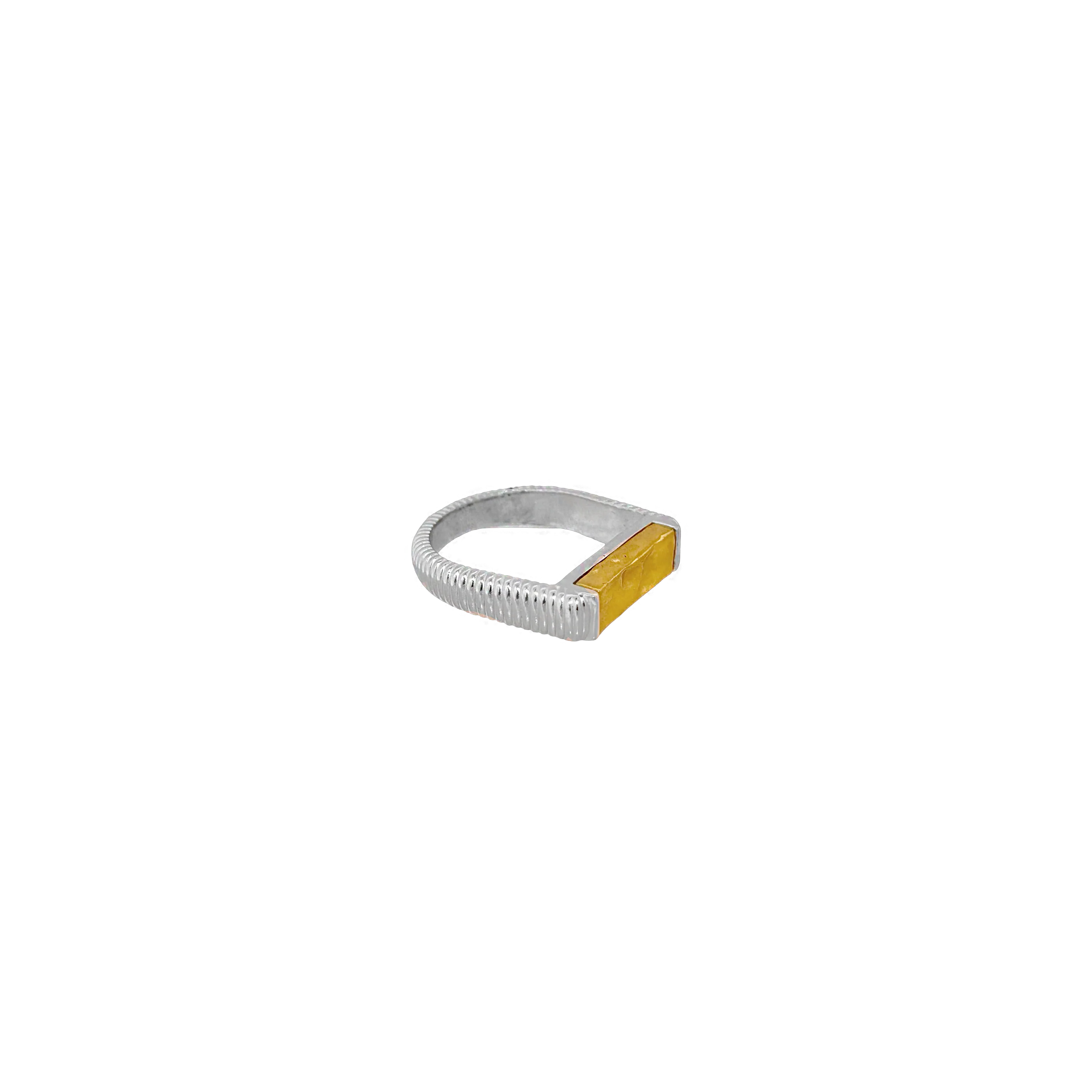 NISHA RING - MIXED METAL