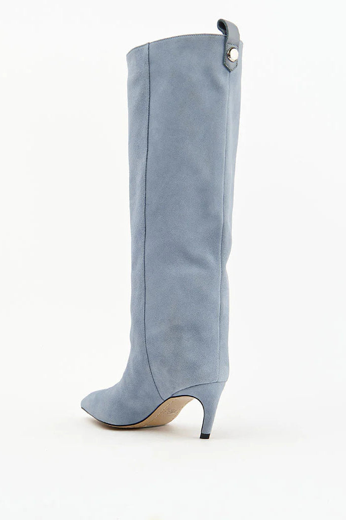Nadia - Denim Suede