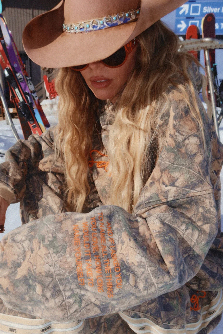 THE NAME YOURSELF HOODIE - TREE CAMO