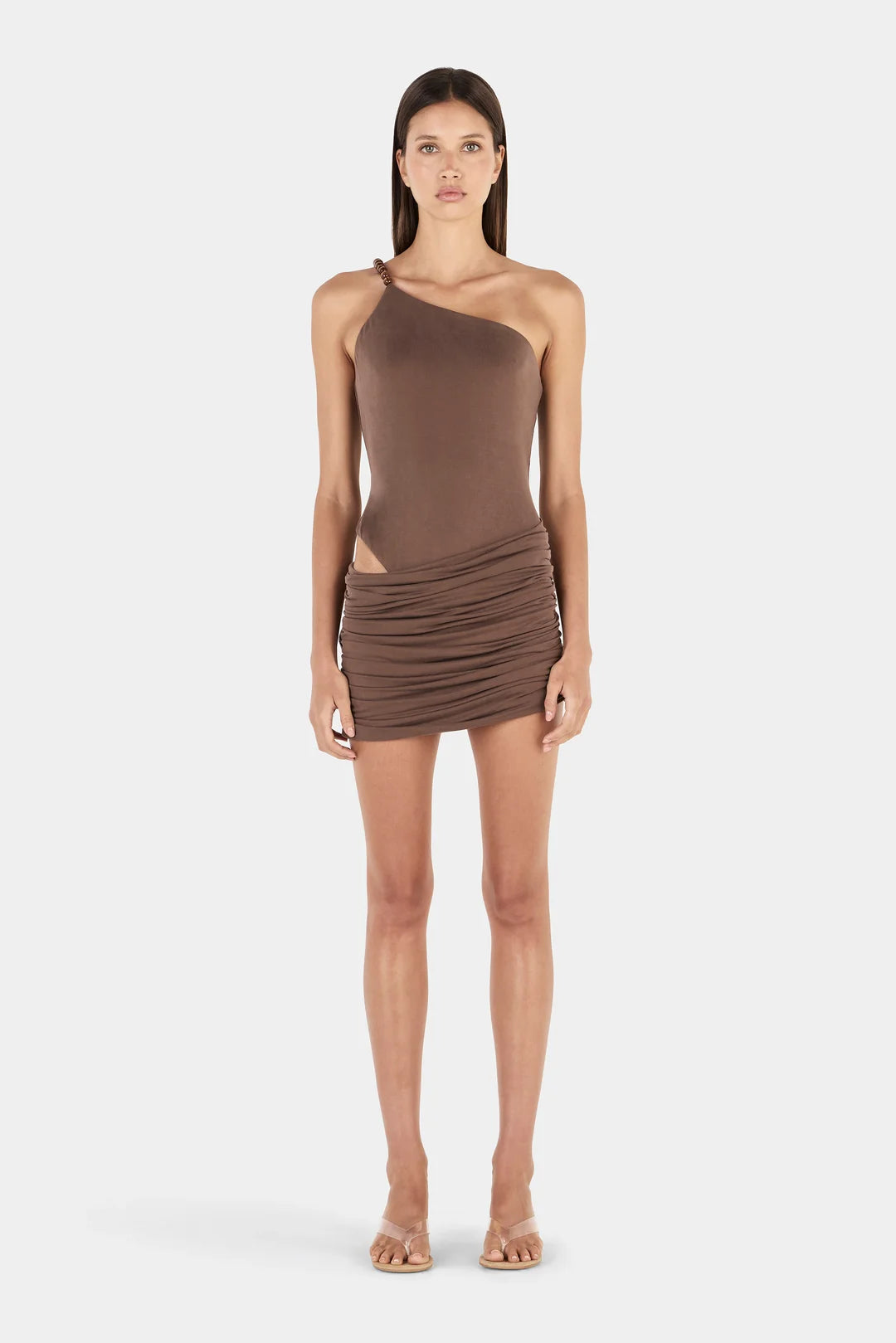 Dimitra Mini Dress Chocolate