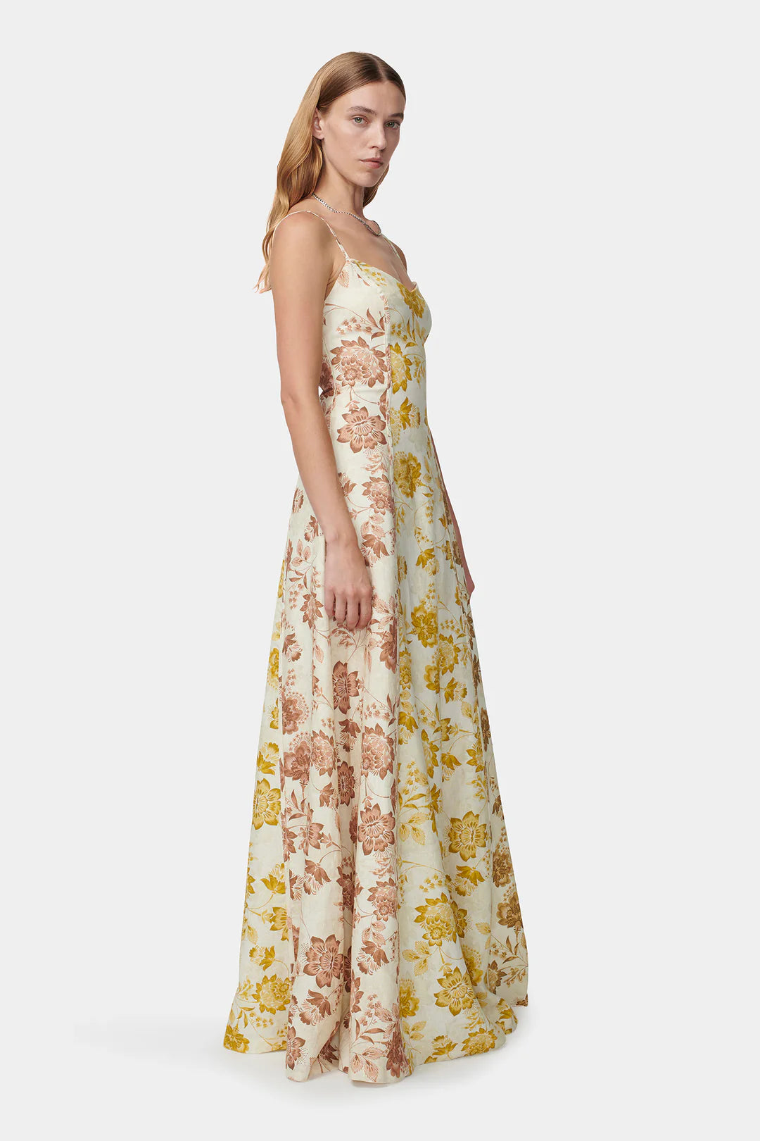 PEPPER MAXI DRESS - GOLDEN NECTAR