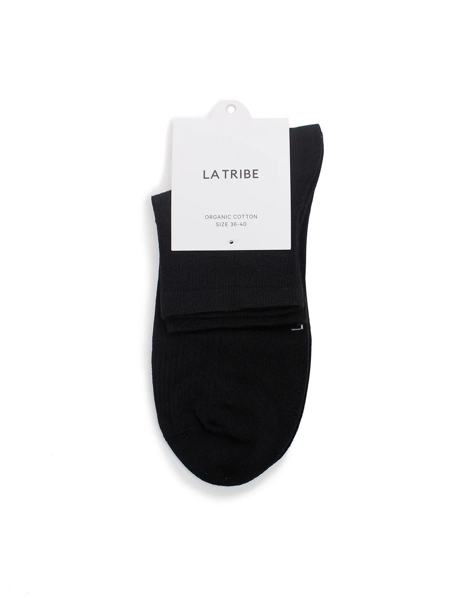 ESSENTIAL SOCKS - BLACK