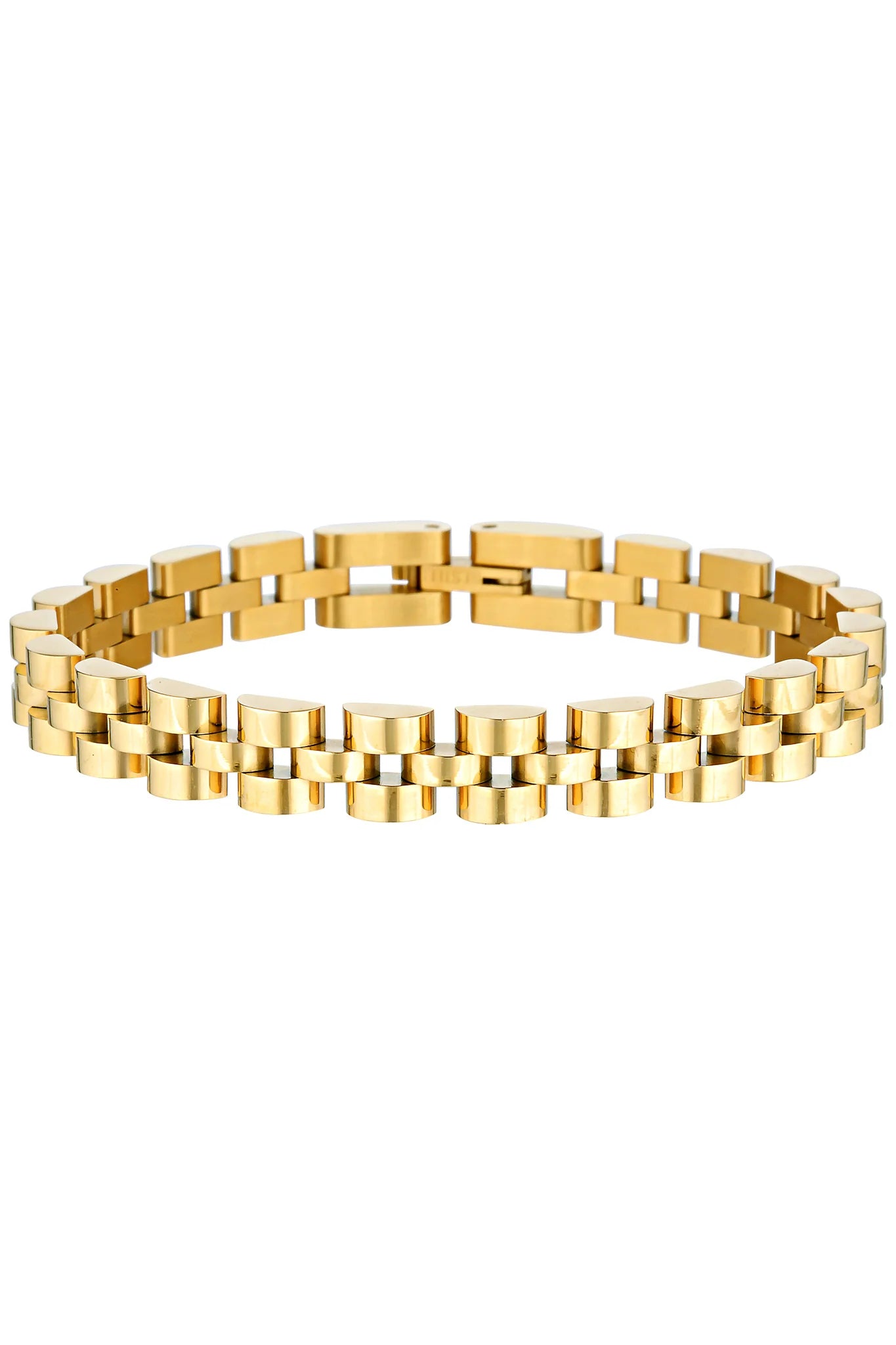 FINE BABY LINK BRACELET - GOLD