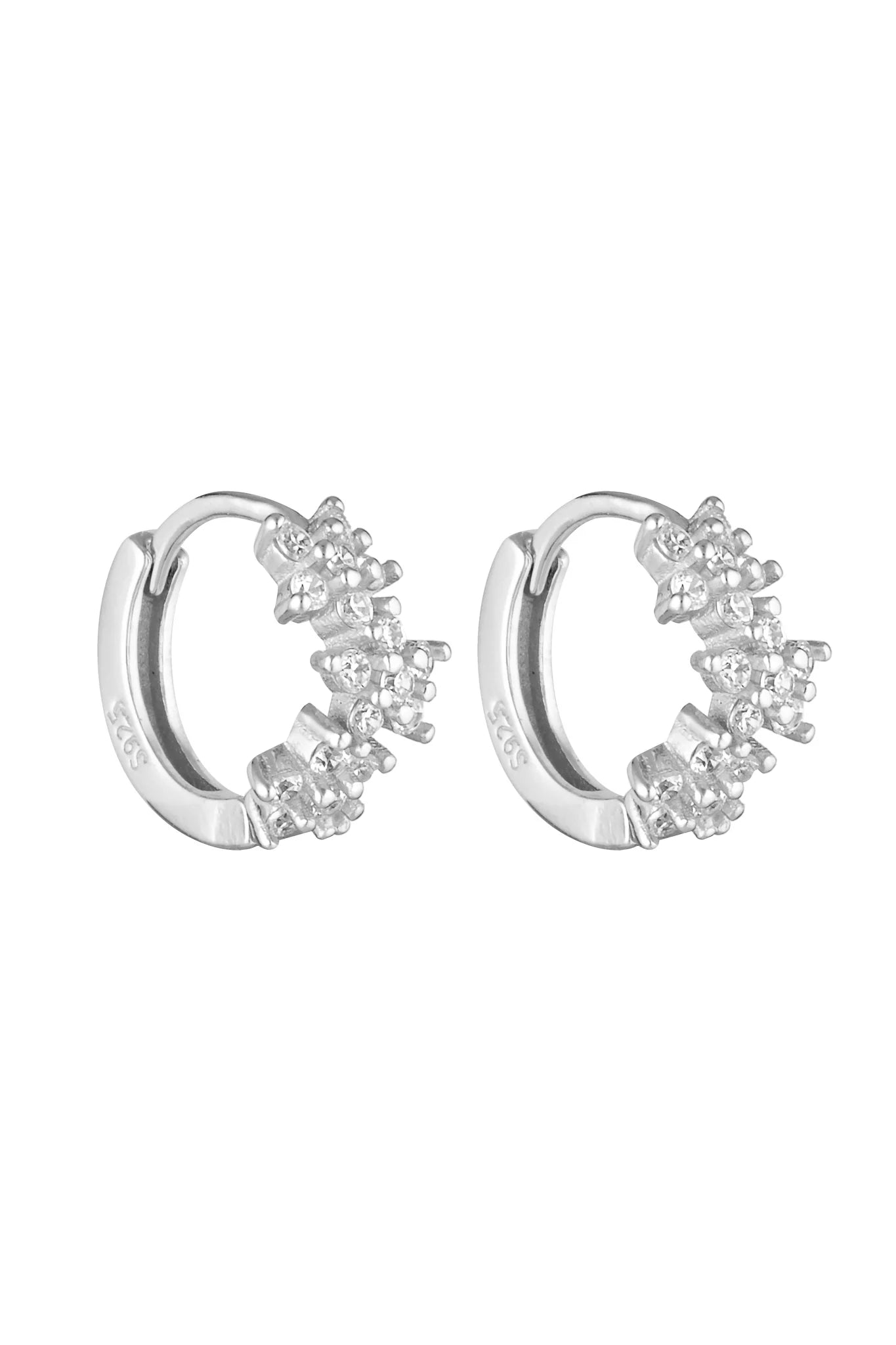 Galaxy Huggies - Silver/Clear
