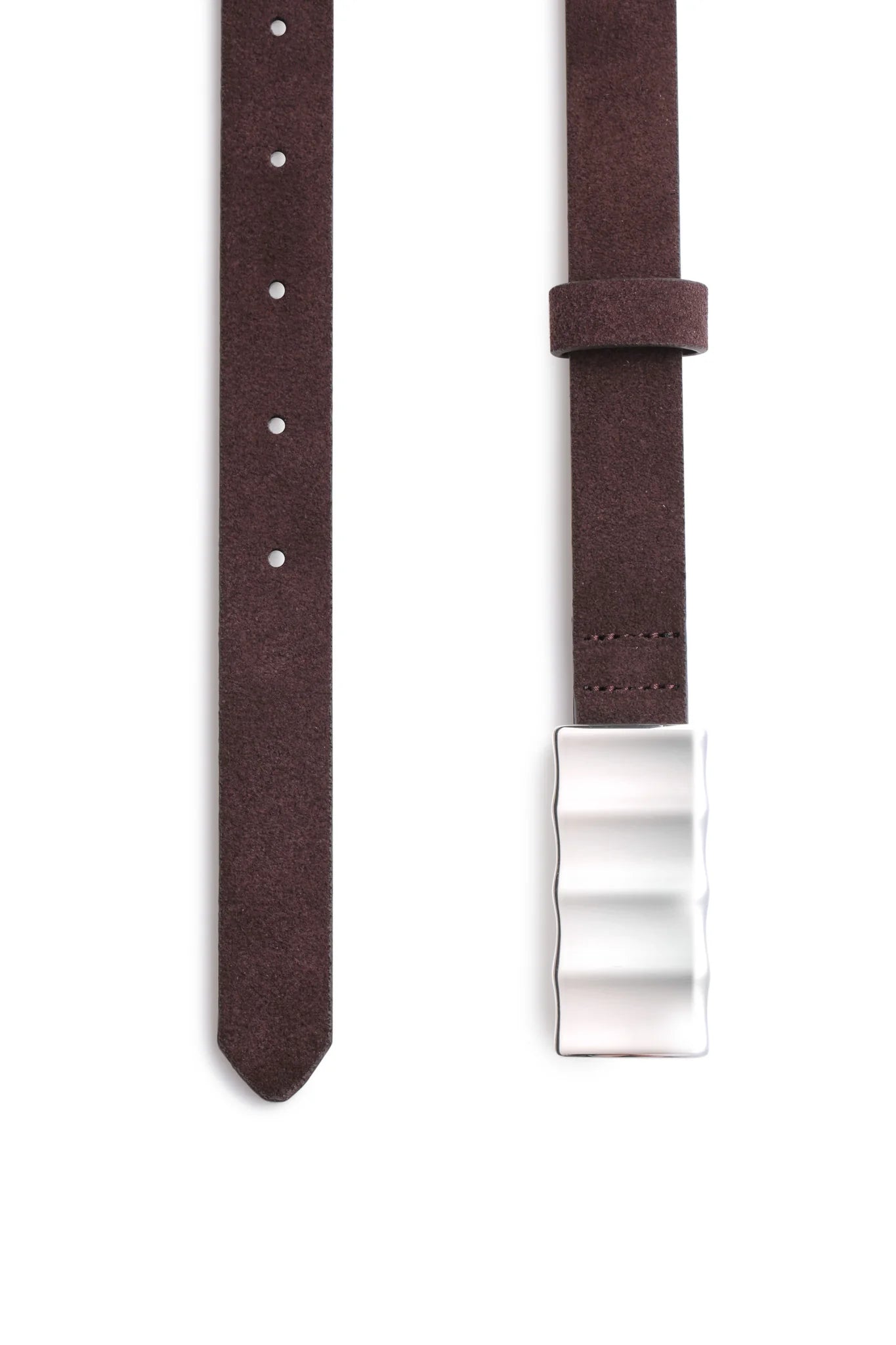 Snail Belt - Brun/Silver