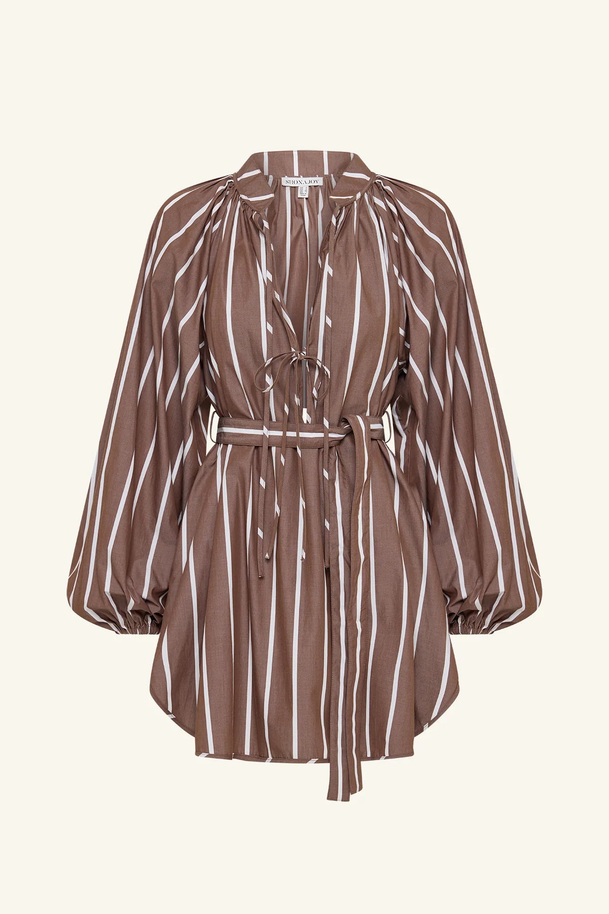 spencer blouson mini dress
