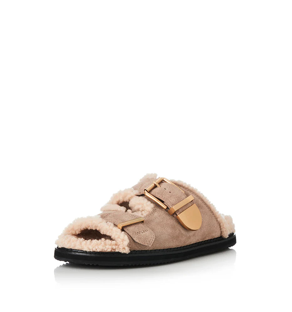 Panama - Natural Leather / Sherling