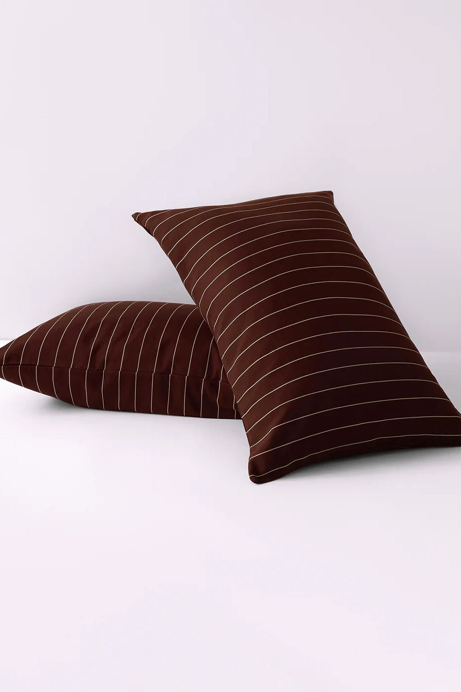 Pillowcase Pair - Mahogany