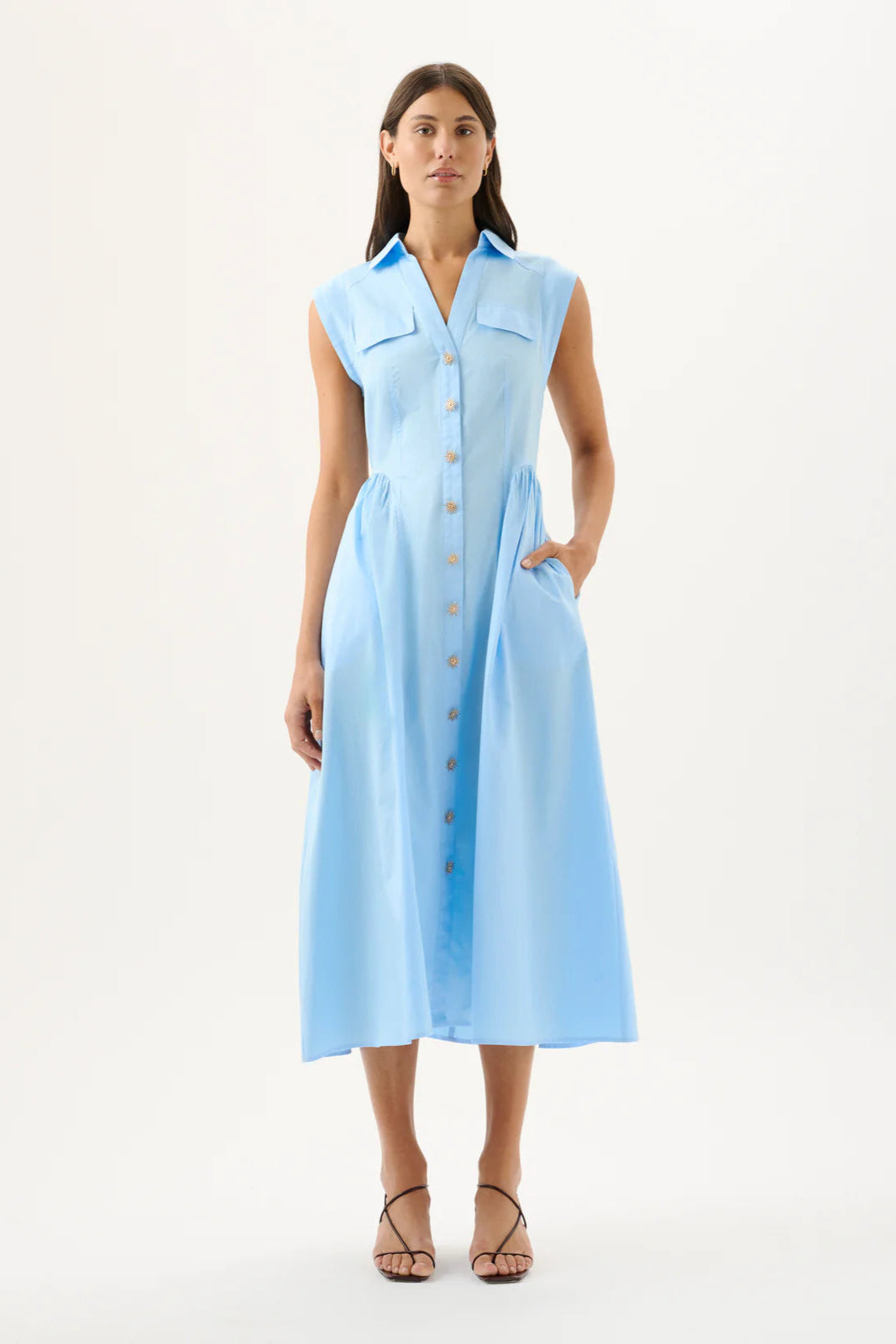 SKYLAR DRESS - BLUEBELL