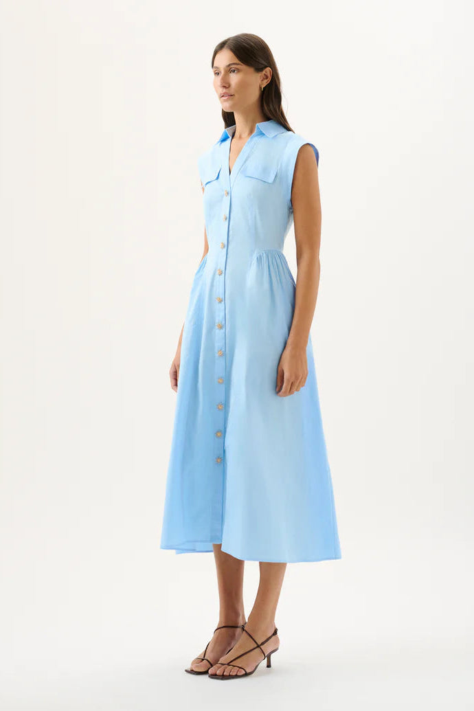 SKYLAR DRESS - BLUEBELL
