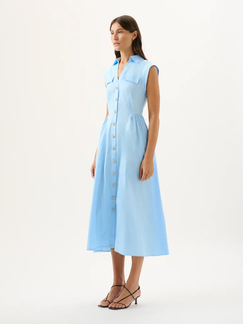 SKYLAR DRESS - BLUEBELL