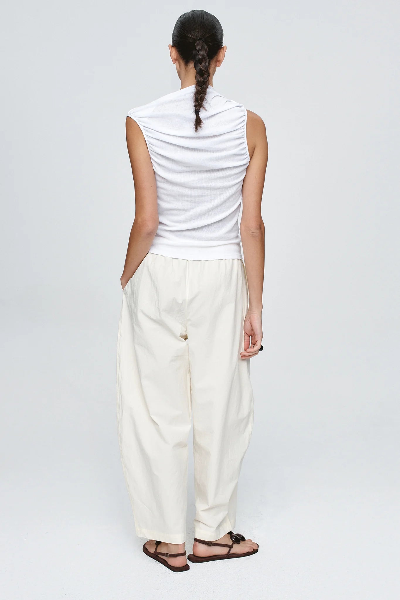 RISA SINGLET - BLANC