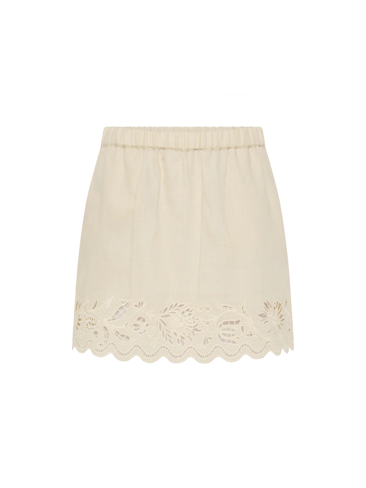 Connie Mini Skirt - Serpentine Broderie