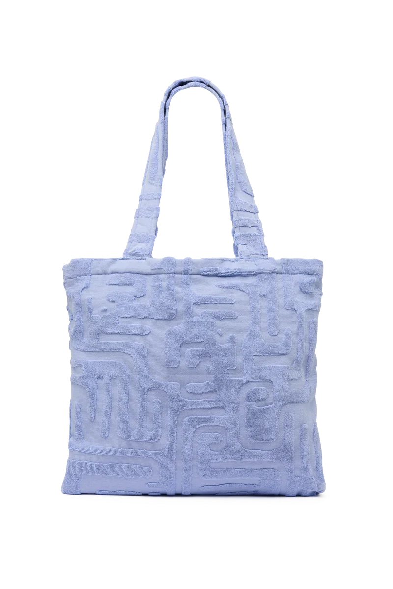 Towelling Tote - Kin Cornflower