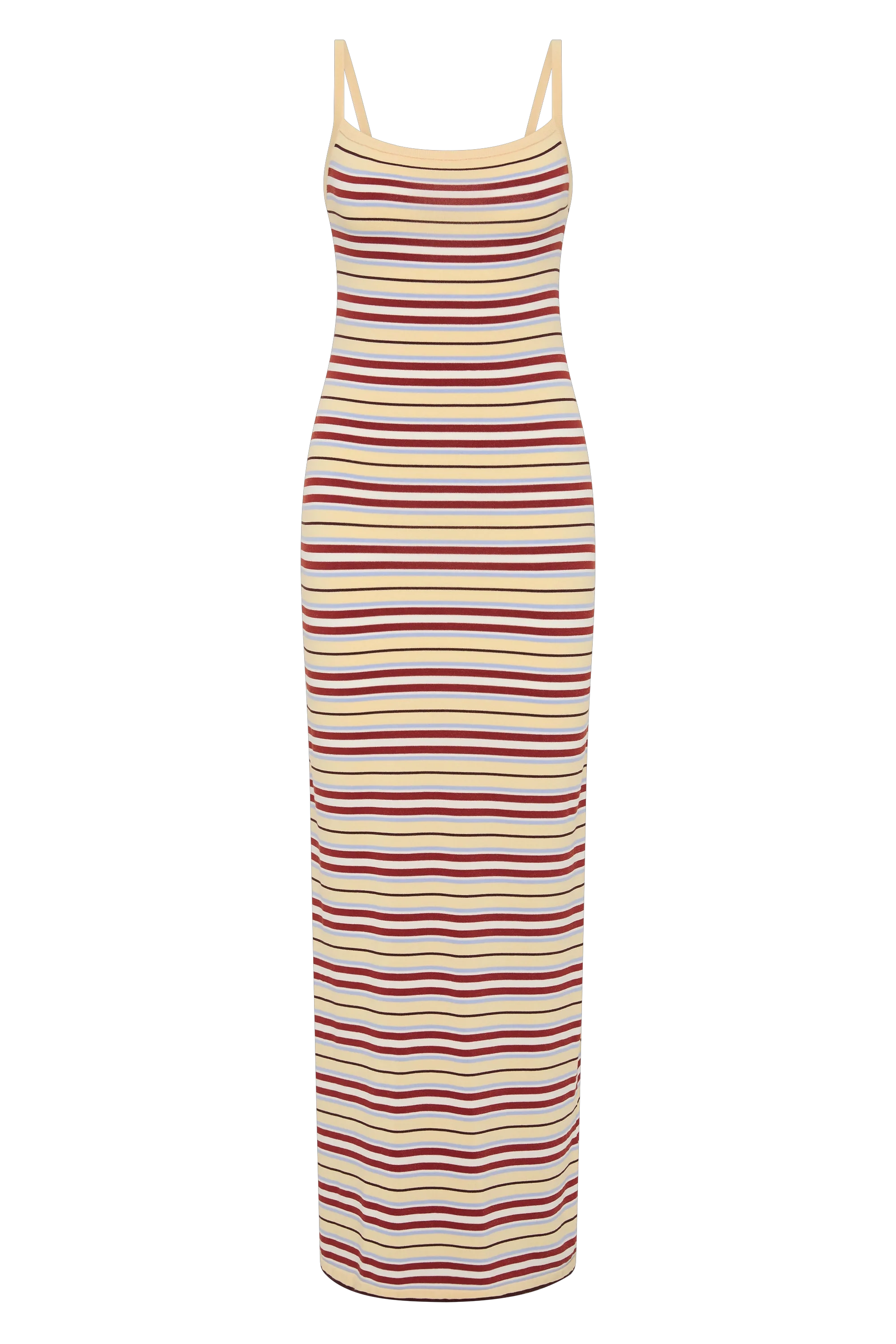 Doris Midi Dress Cila Stripe Butter