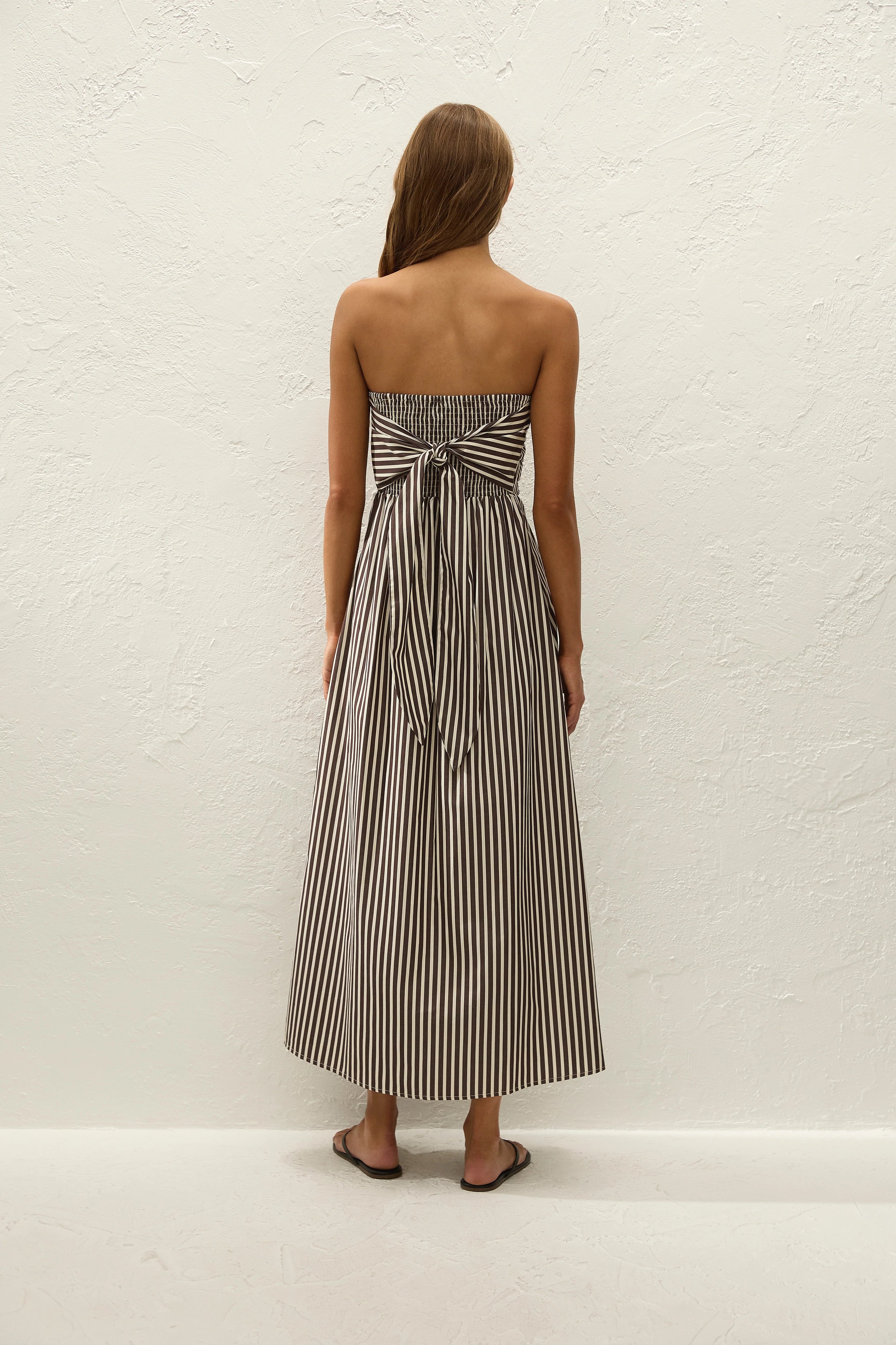 Casimiro Midi Dress Rita Stripe Port