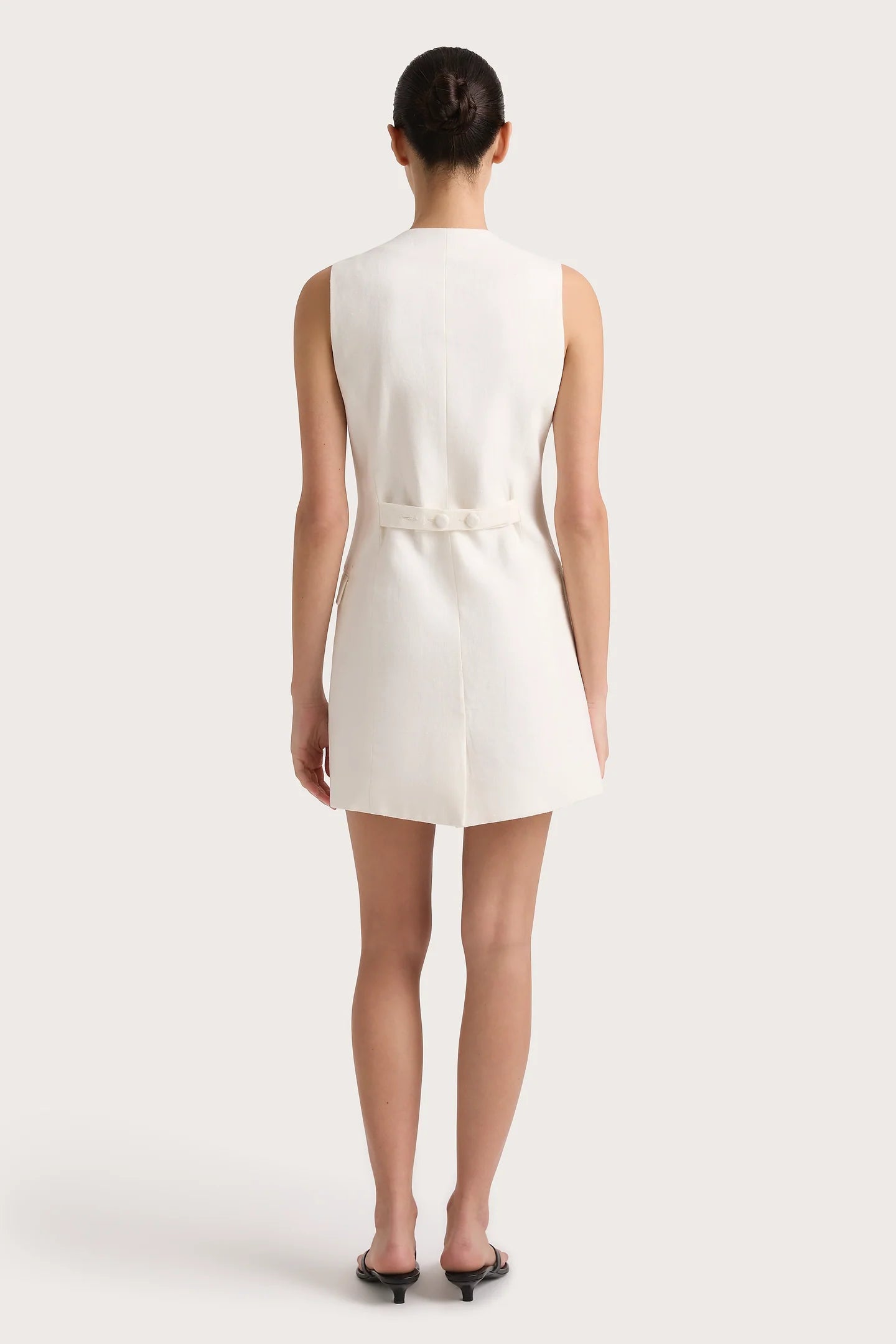 Jane Mini Dress - White