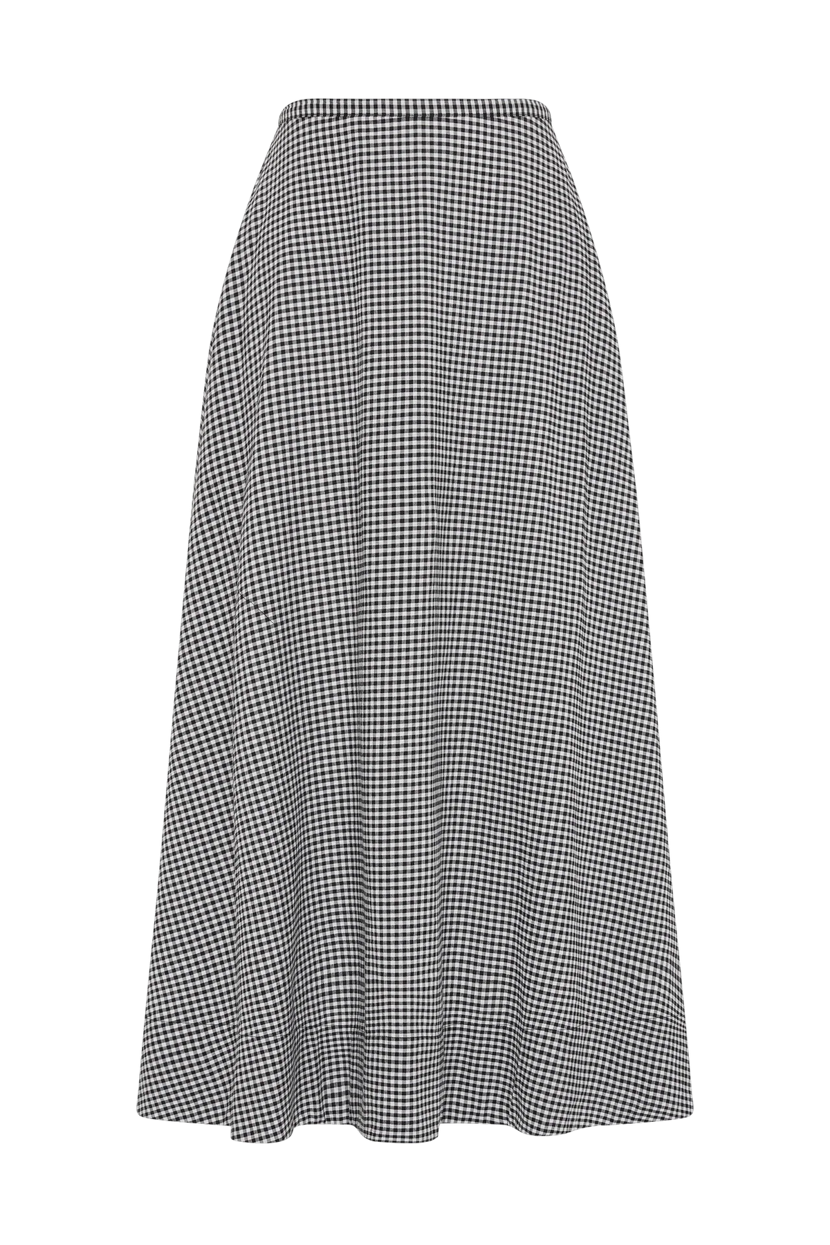 Leceia Skirt Cantinho Gingham Black
