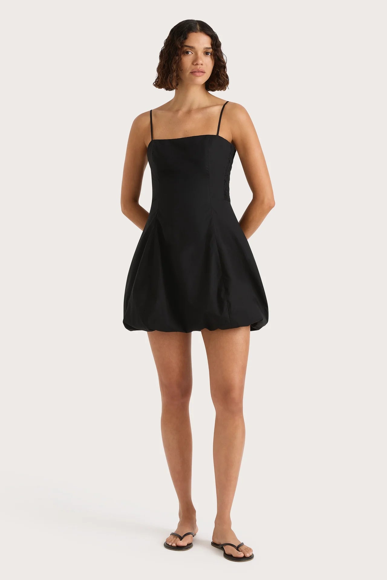 LERA MINI DRESS - BLACK