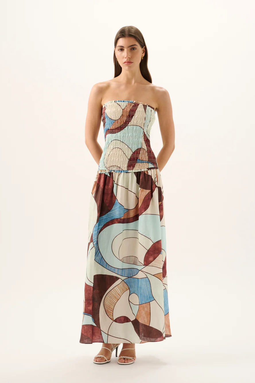 MILLIE MAXI DRESS - PLAYA