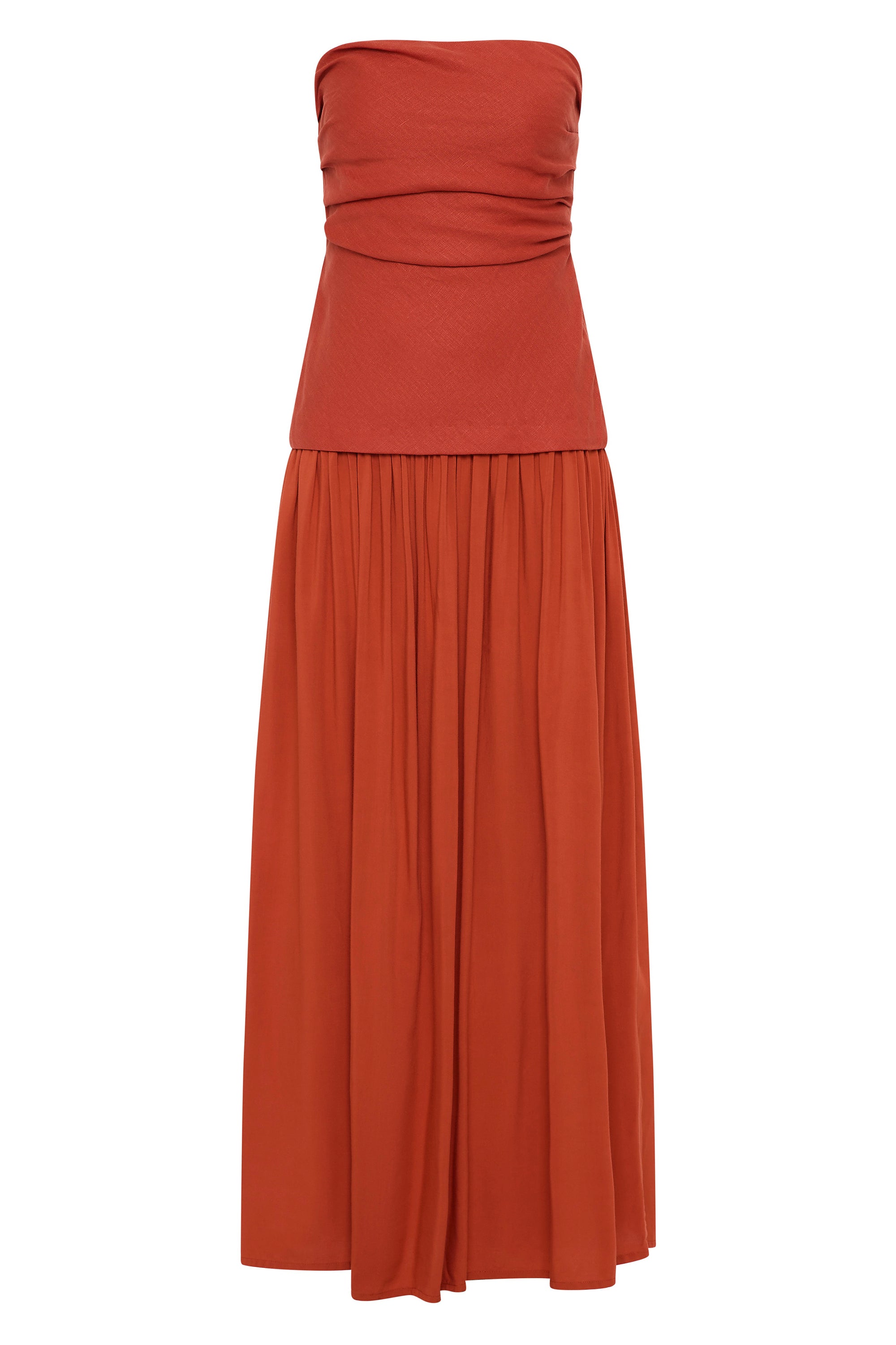 Hedy Maxi Dress - Dusty Tomato