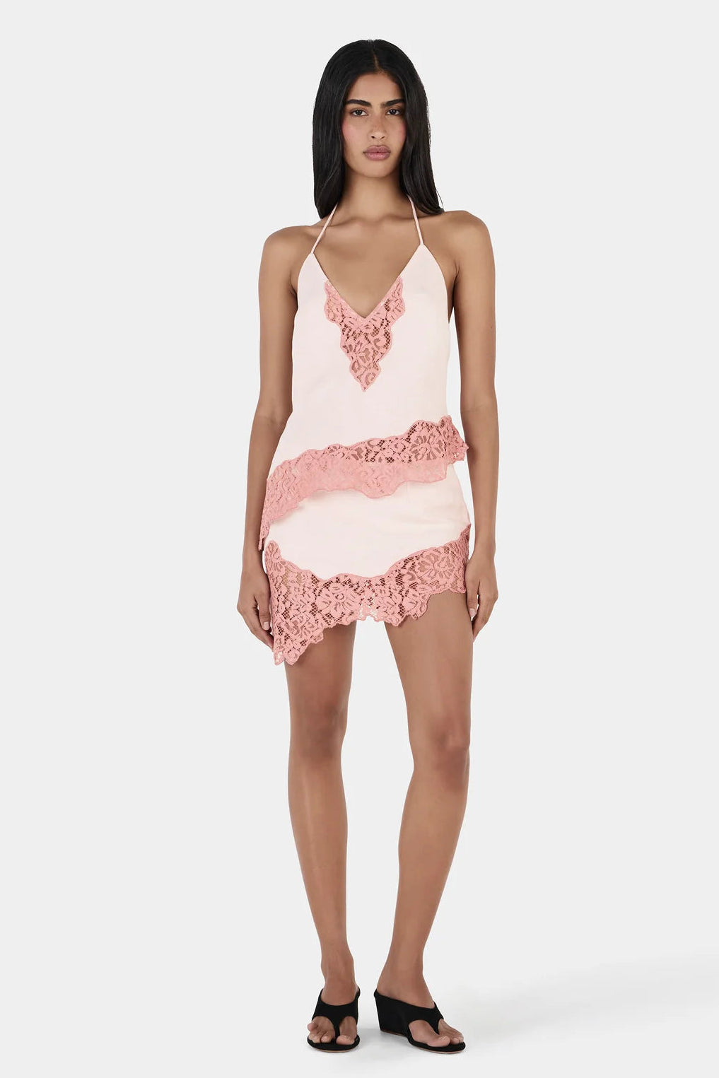 Effy Skirt Pink Two Tone