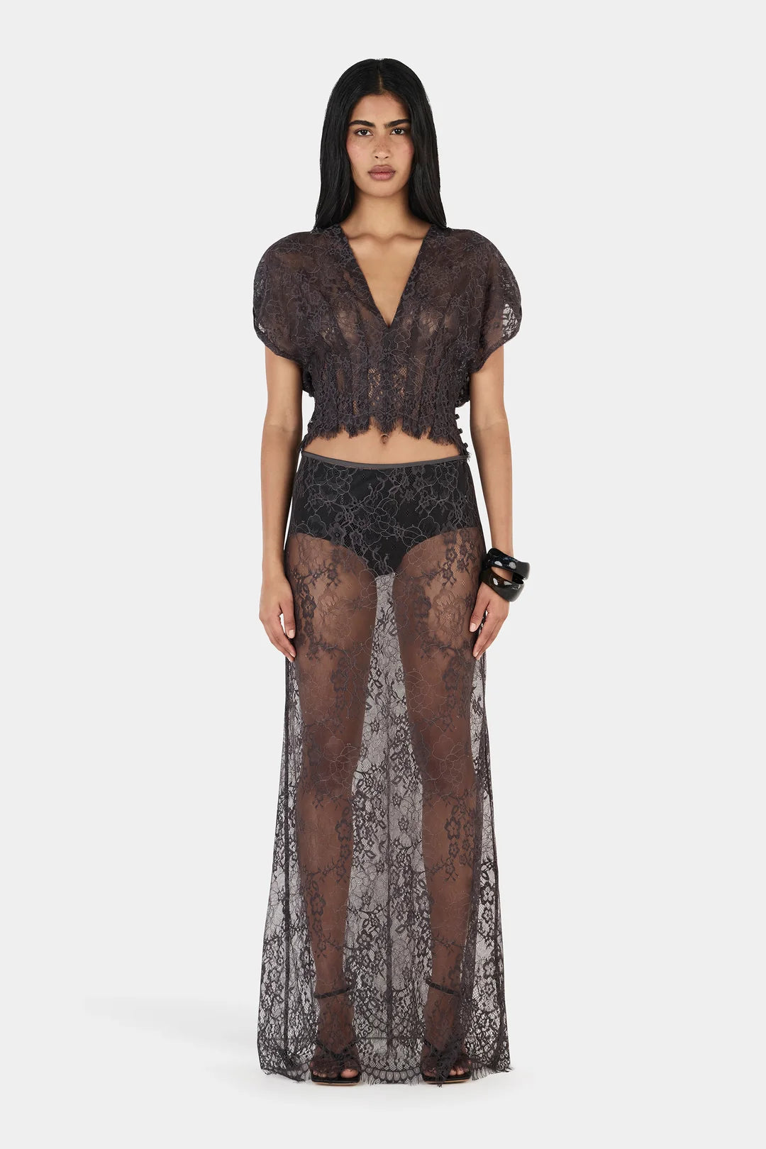 Katy Skirt Charcoal