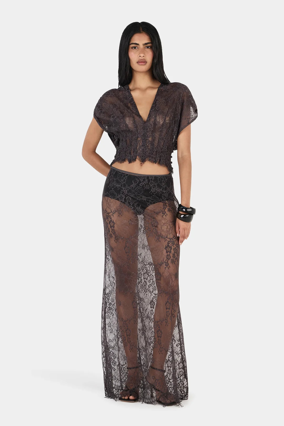 Katy Skirt Charcoal