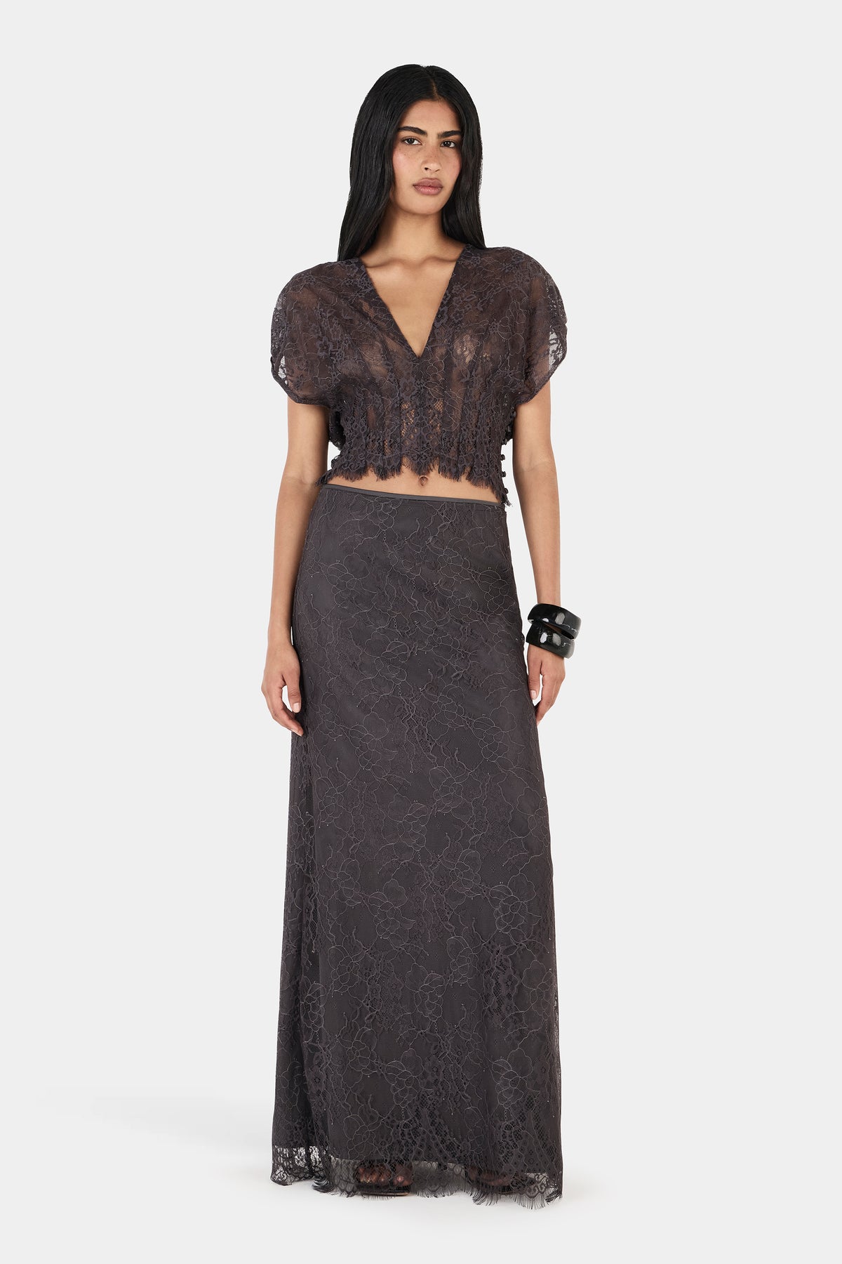 Katy Skirt Charcoal