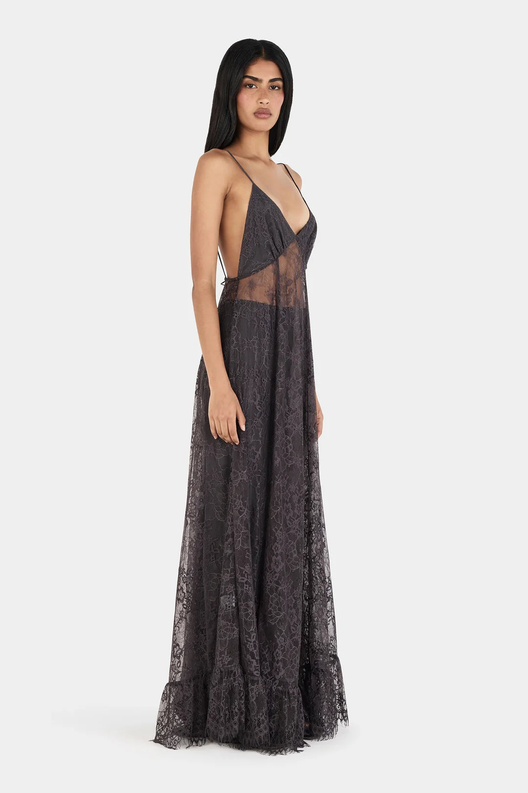 Nicks Gown Charcoal
