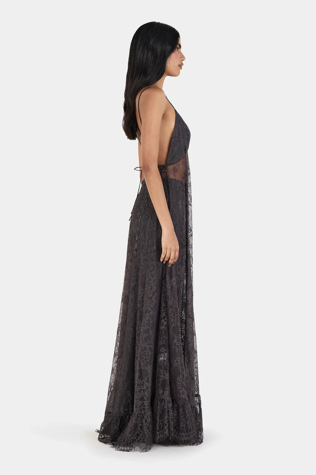 Nicks Gown Charcoal