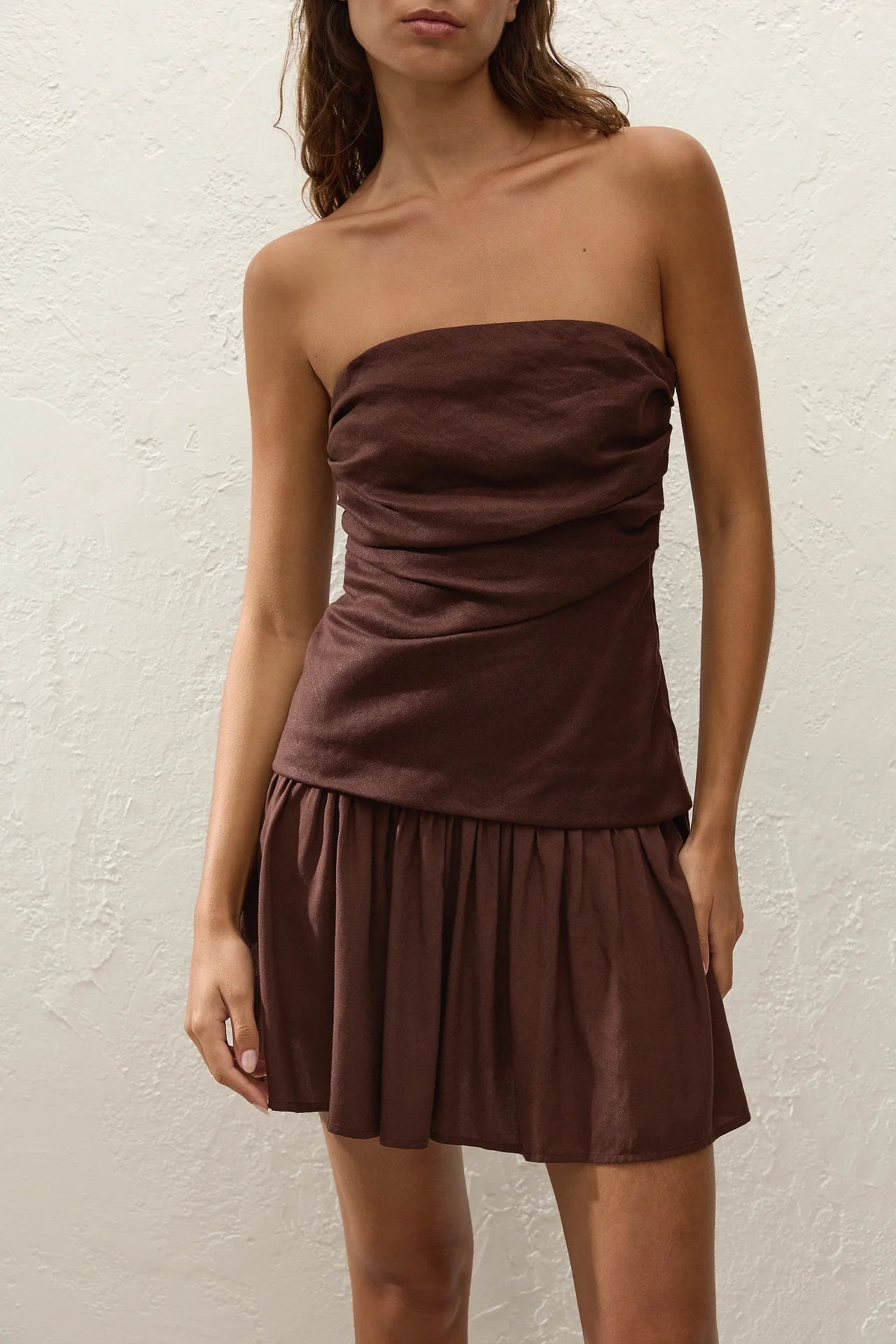 Hedy Mini Dress Carob