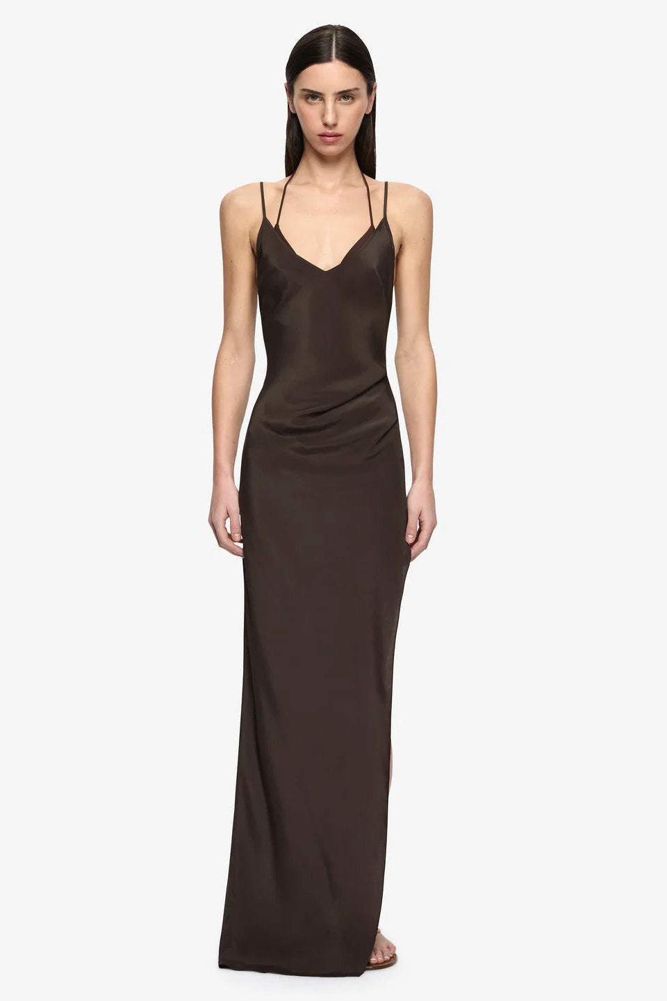 CLIO LAYERED MAXI DRESS