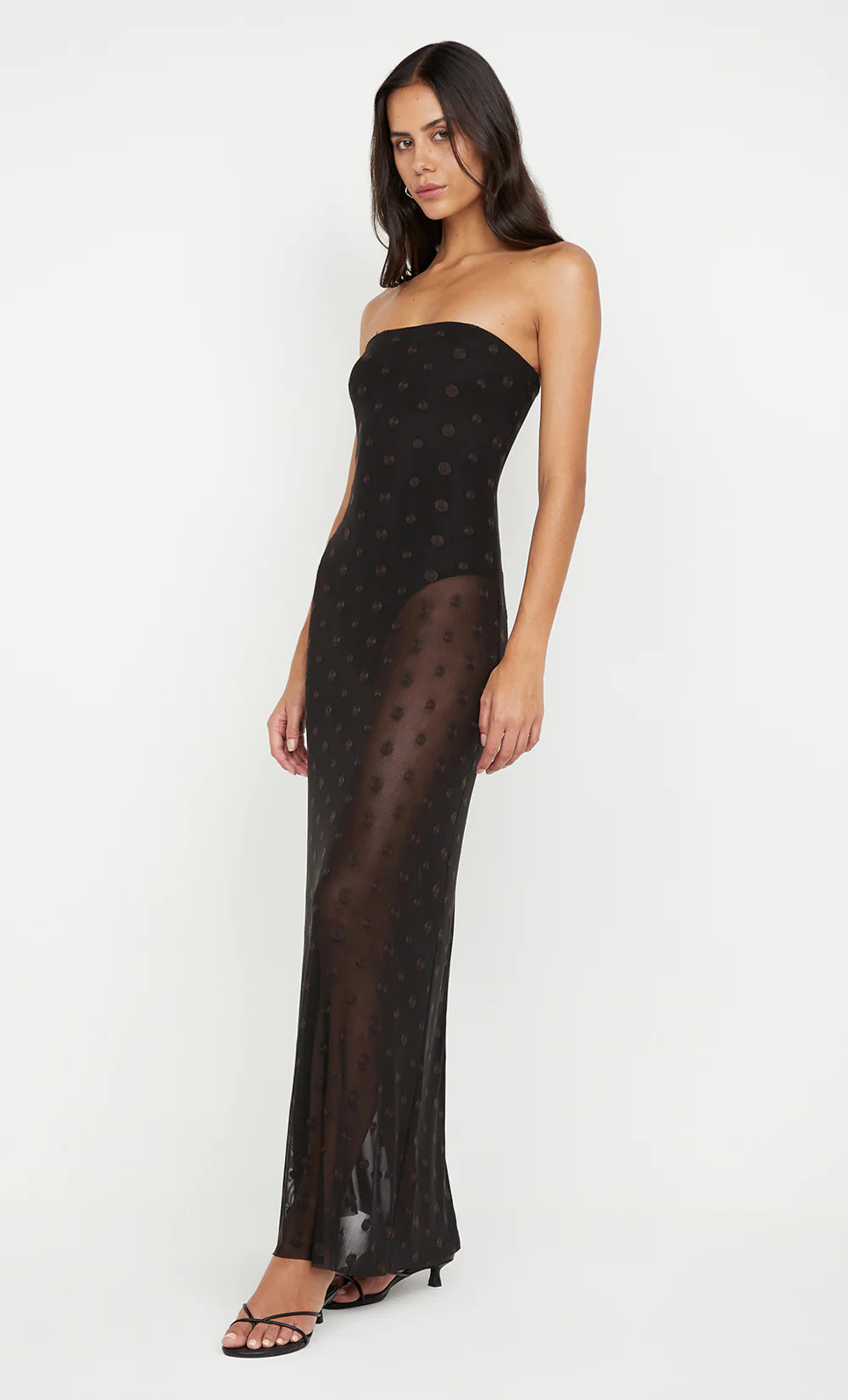 KARLA STRAPLESS MAXI DRESS