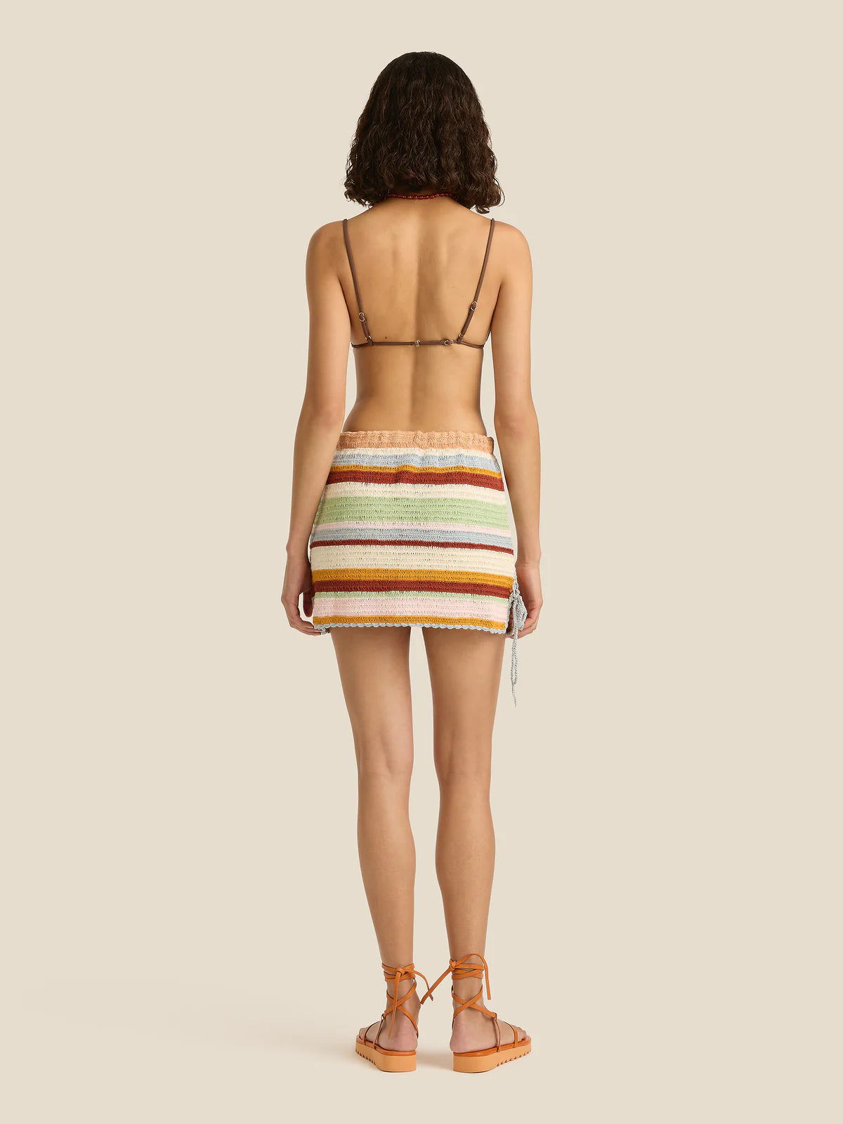 Tyler Mini Skirt - Iris Crochet