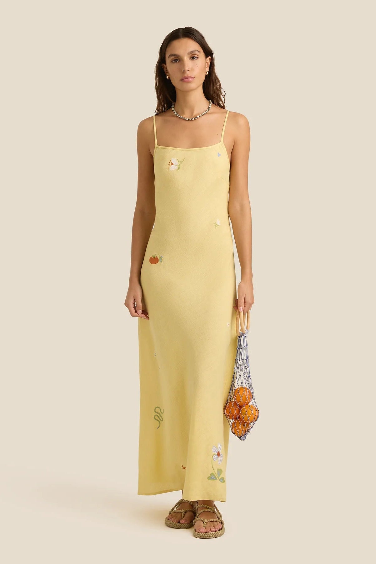 LANA DRESS - CHARM EMBRODIERY