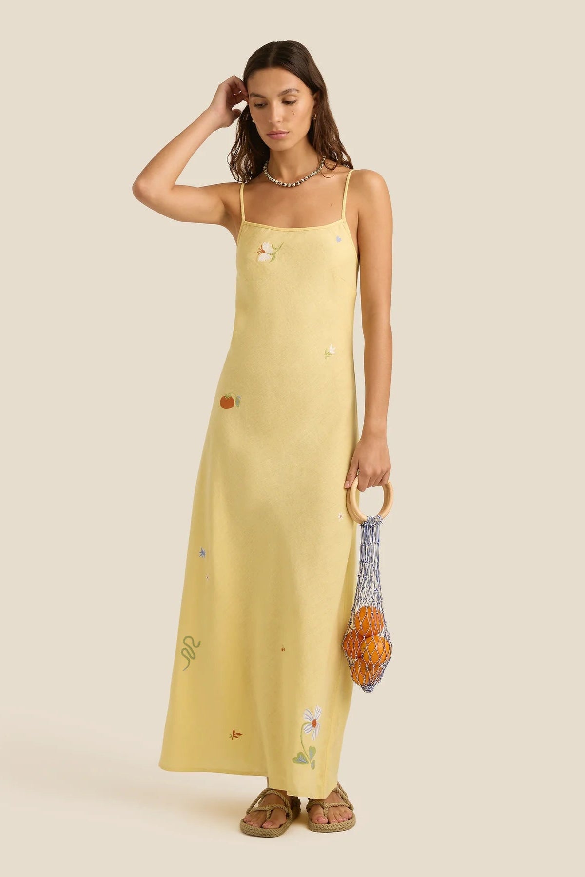 LANA DRESS - CHARM EMBRODIERY