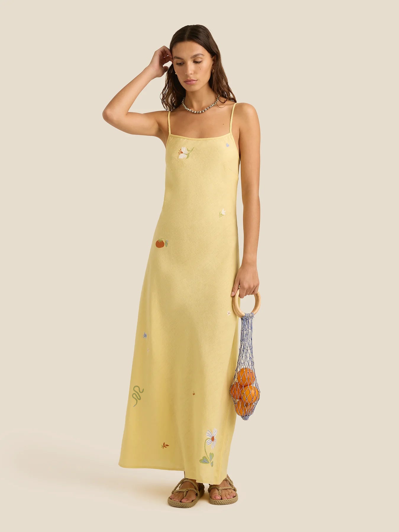 LANA DRESS - CHARM EMBRODIERY