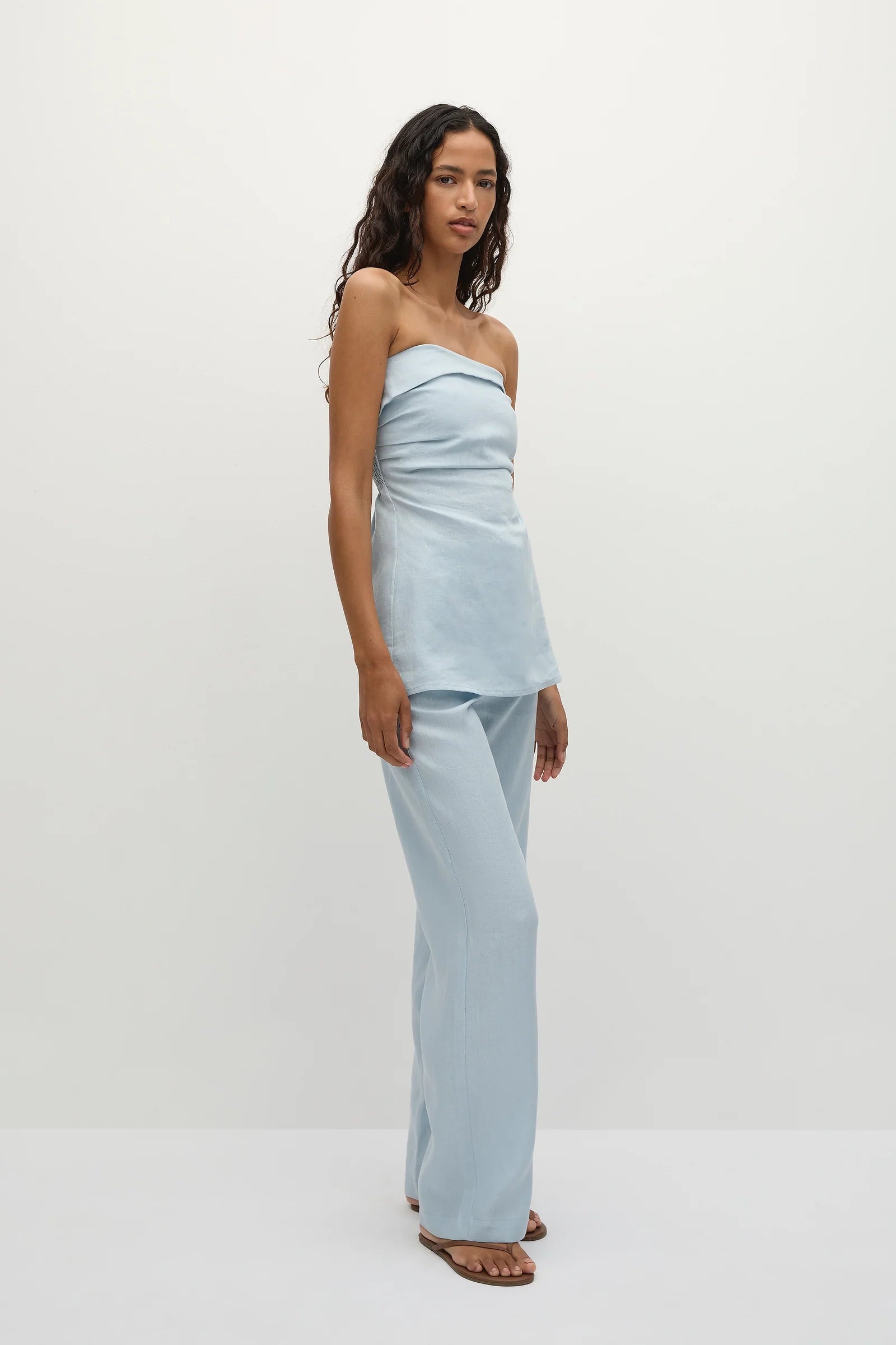 Boe Tunic Top Sky Blue
