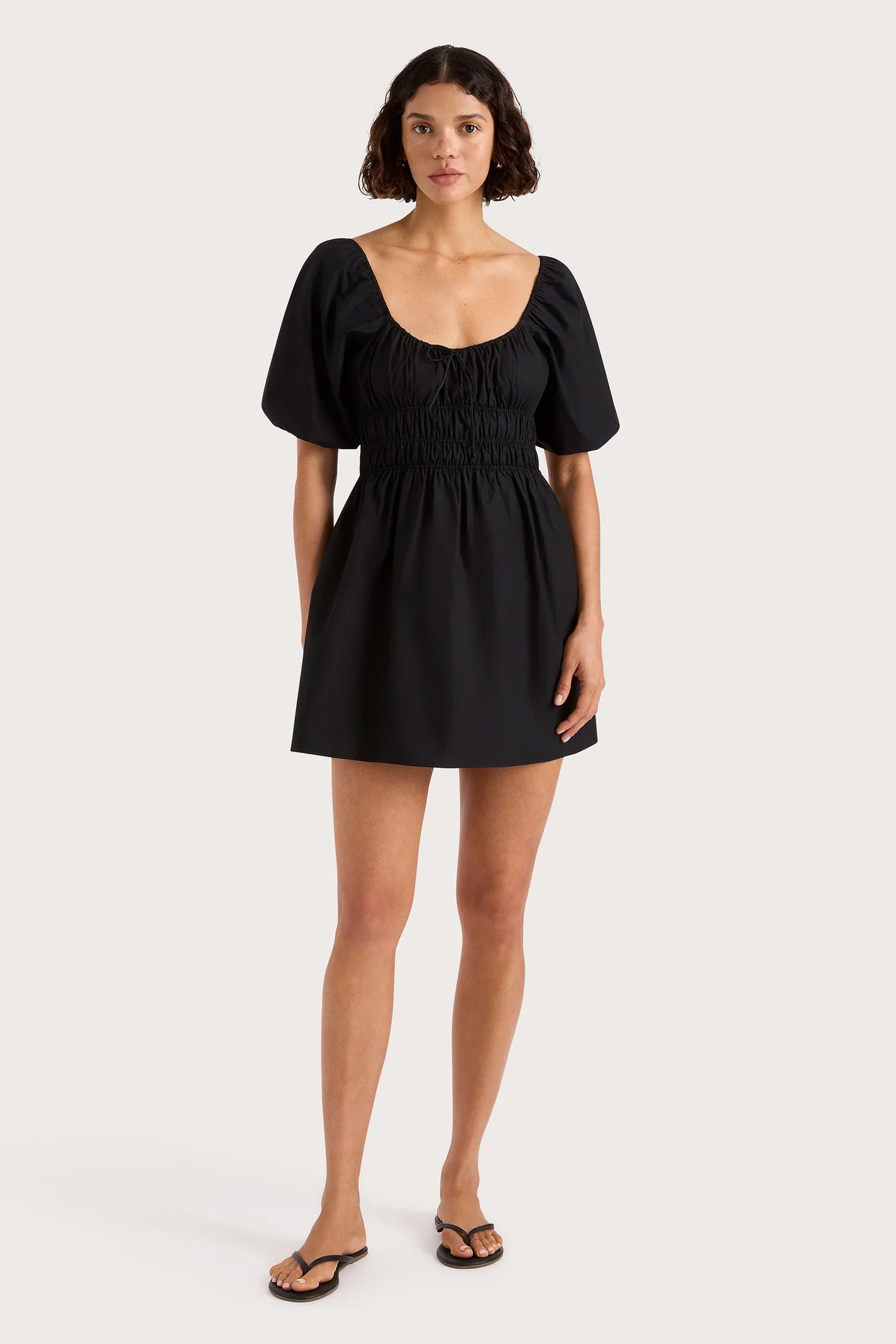 Sophia Mini Dress - Black