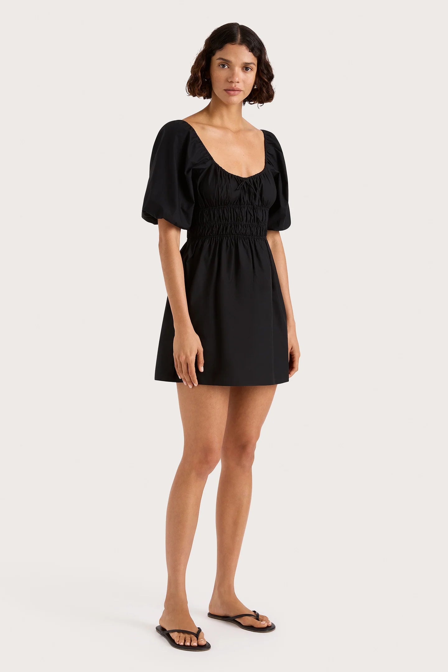 Sophia Mini Dress - Black